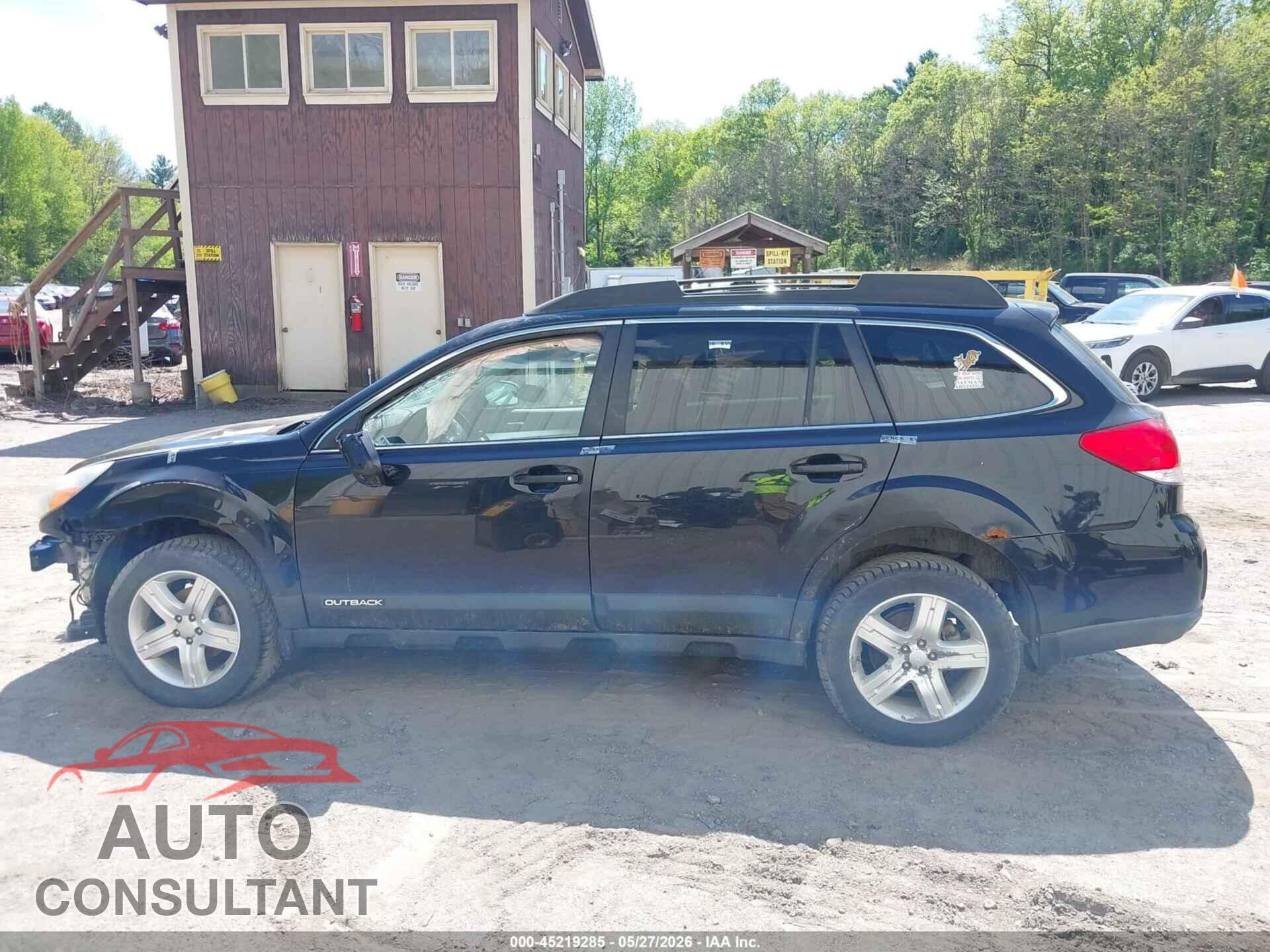 SUBARU OUTBACK 2014 - 4S4BRBCCXE3254736