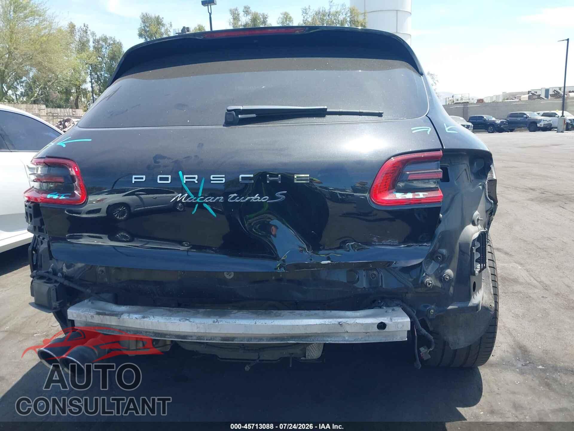 PORSCHE MACAN 2017 - WP1AF2A57HLB62063