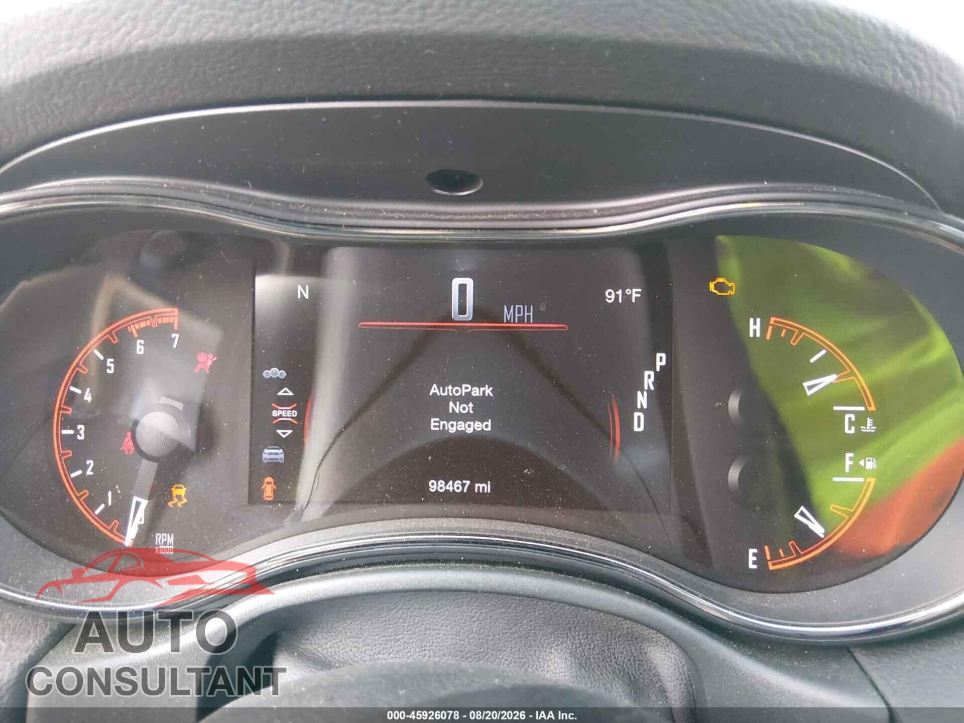 DODGE DURANGO 2020 - 1C4SDHCTXLC367895