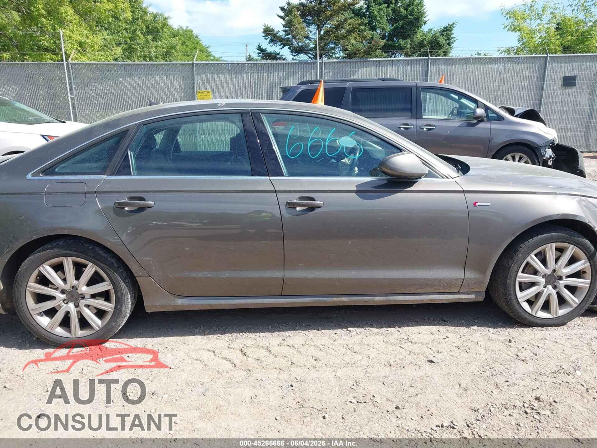AUDI A6 2013 - WAUHGAFC6DN052275