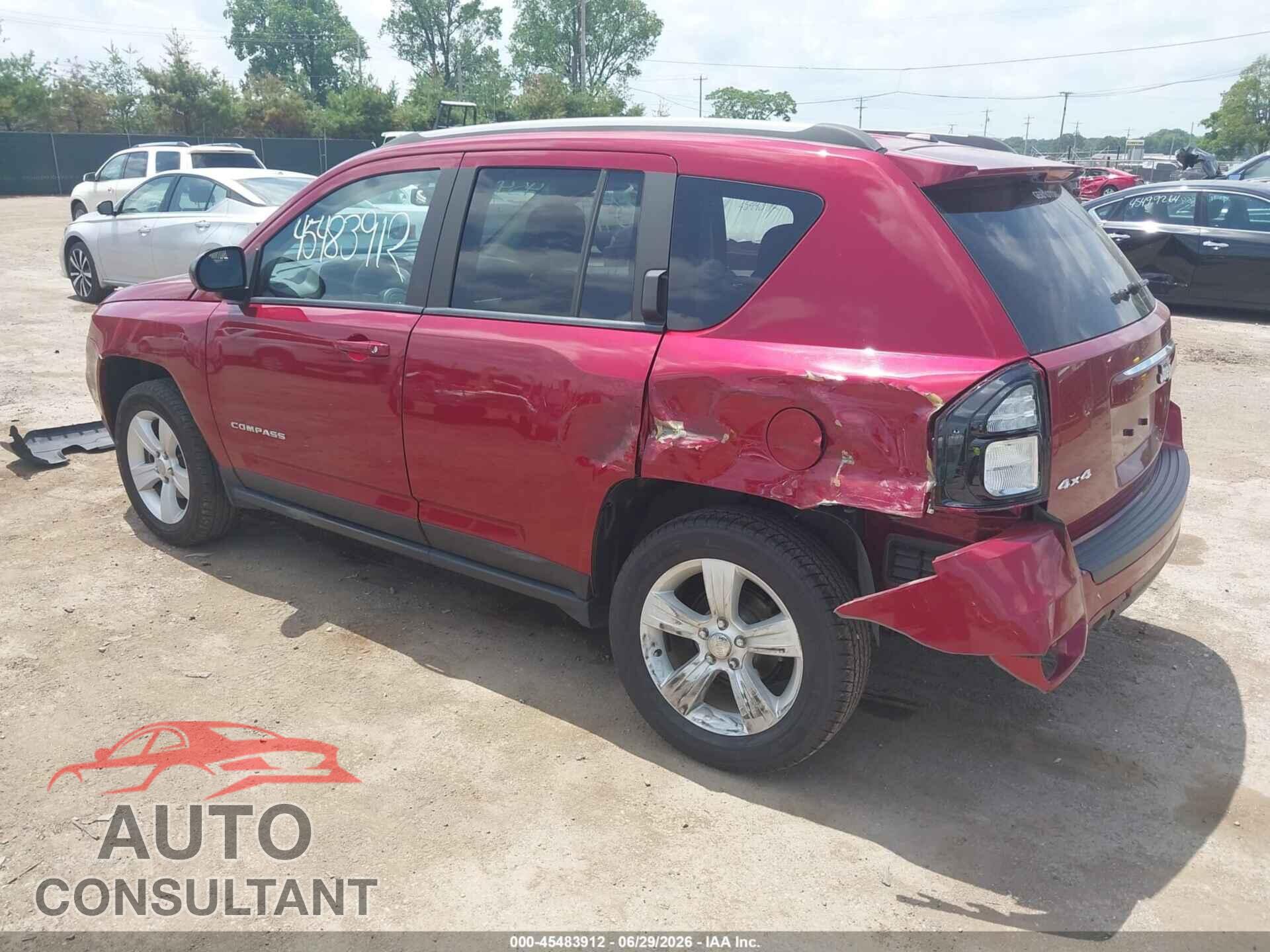 JEEP COMPASS 2016 - 1C4NJDBB1GD723335