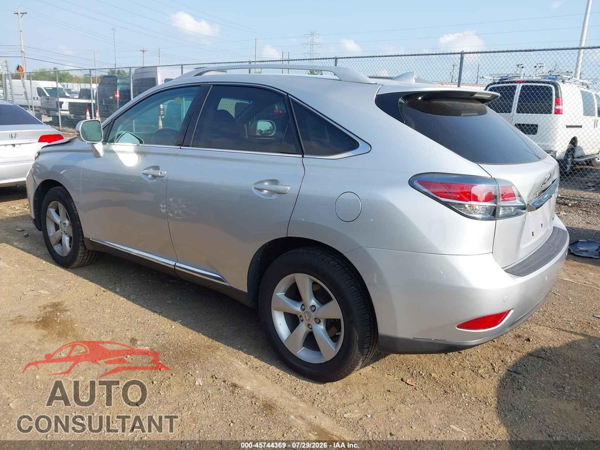 LEXUS RX 350 2015 - 2T2BK1BA2FC282957