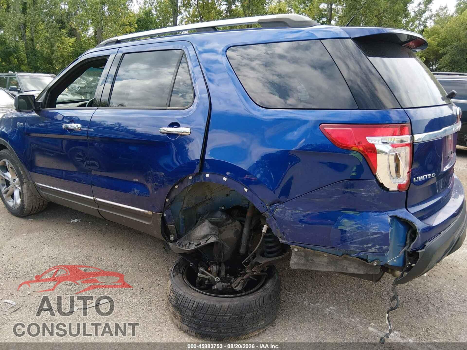 FORD EXPLORER 2013 - 1FM5K7F84DGA03630