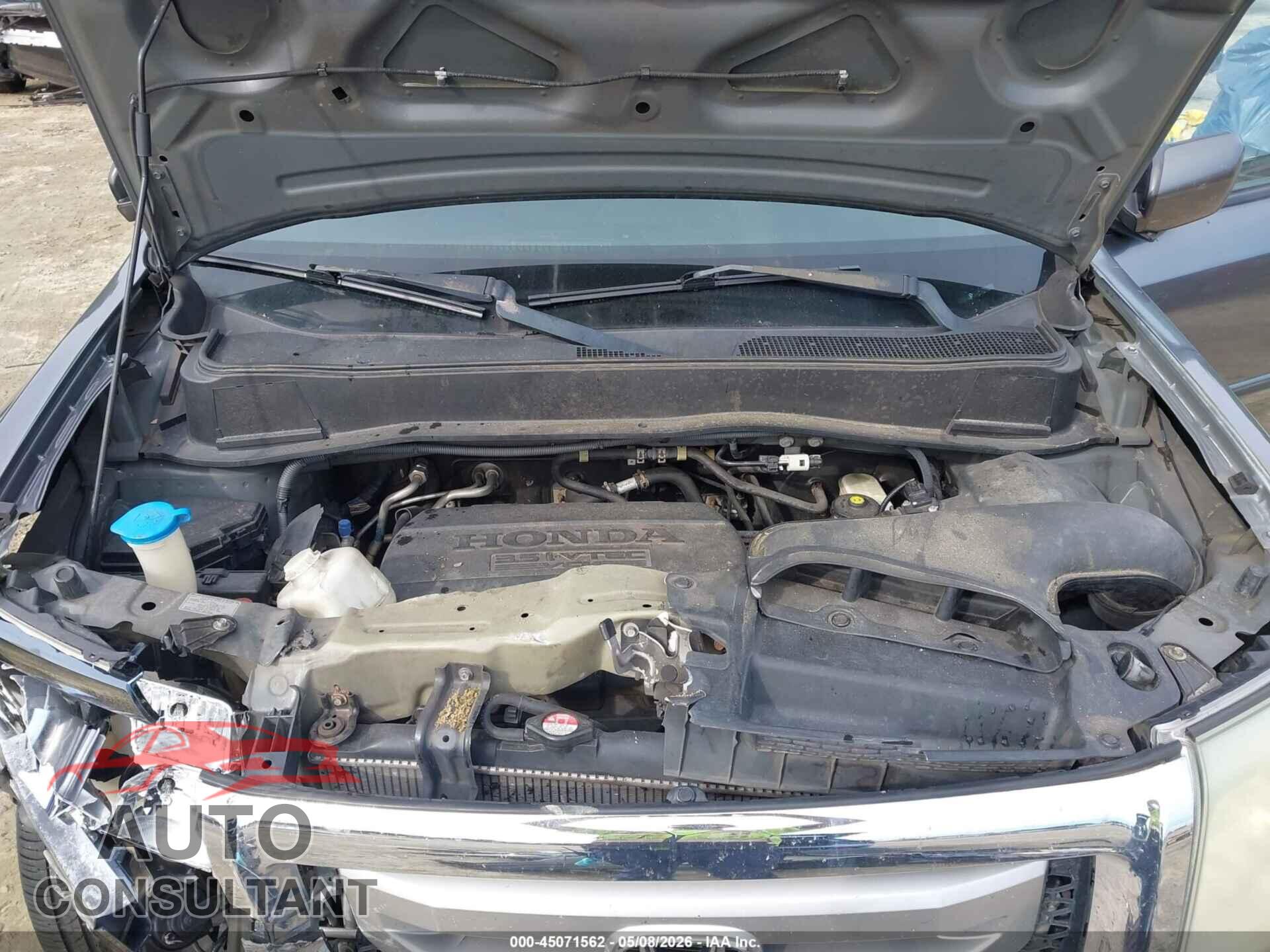 HONDA PILOT 2011 - 5FNYF4H59BB035794