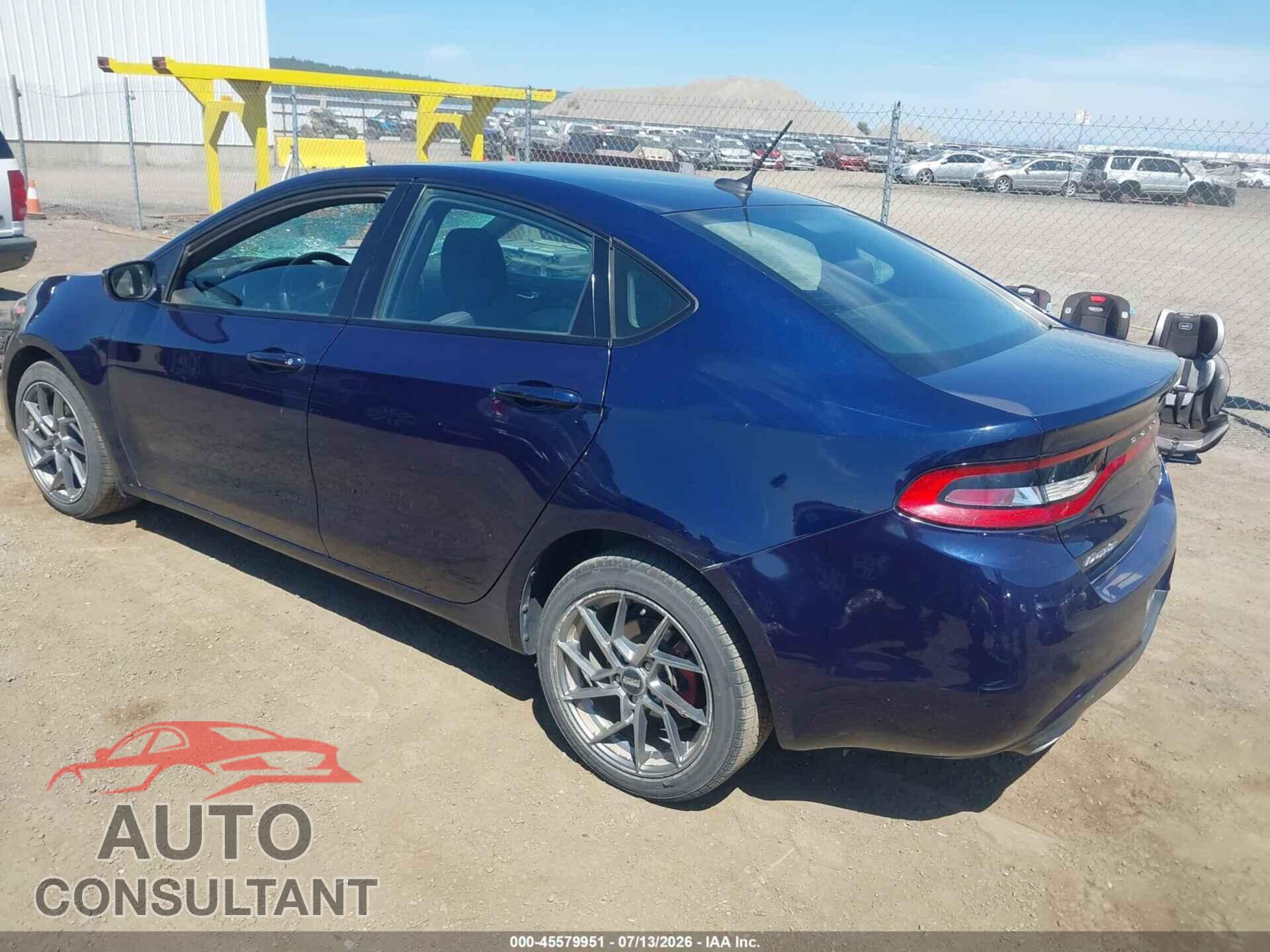 DODGE DART 2014 - 1C3CDFBB5ED914316
