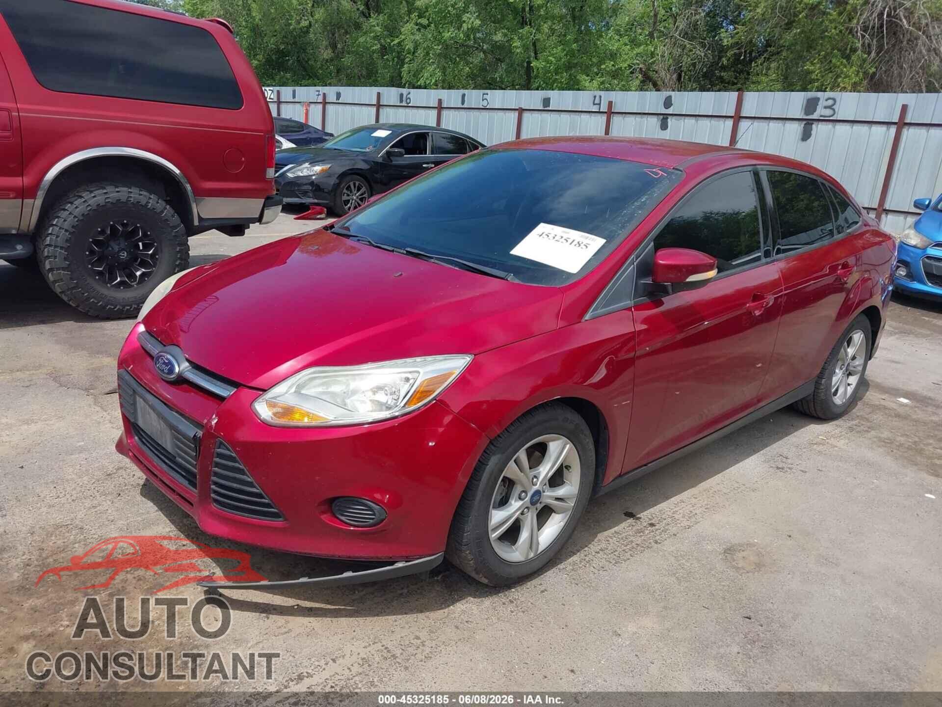 FORD FOCUS 2014 - 1FADP3F23EL266843