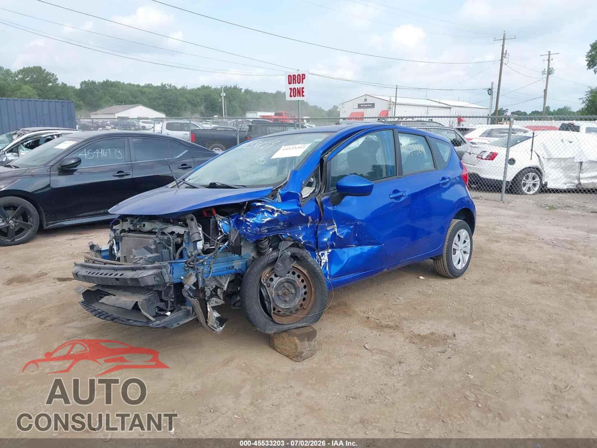 NISSAN VERSA NOTE 2017 - 3N1CE2CP2HL356132