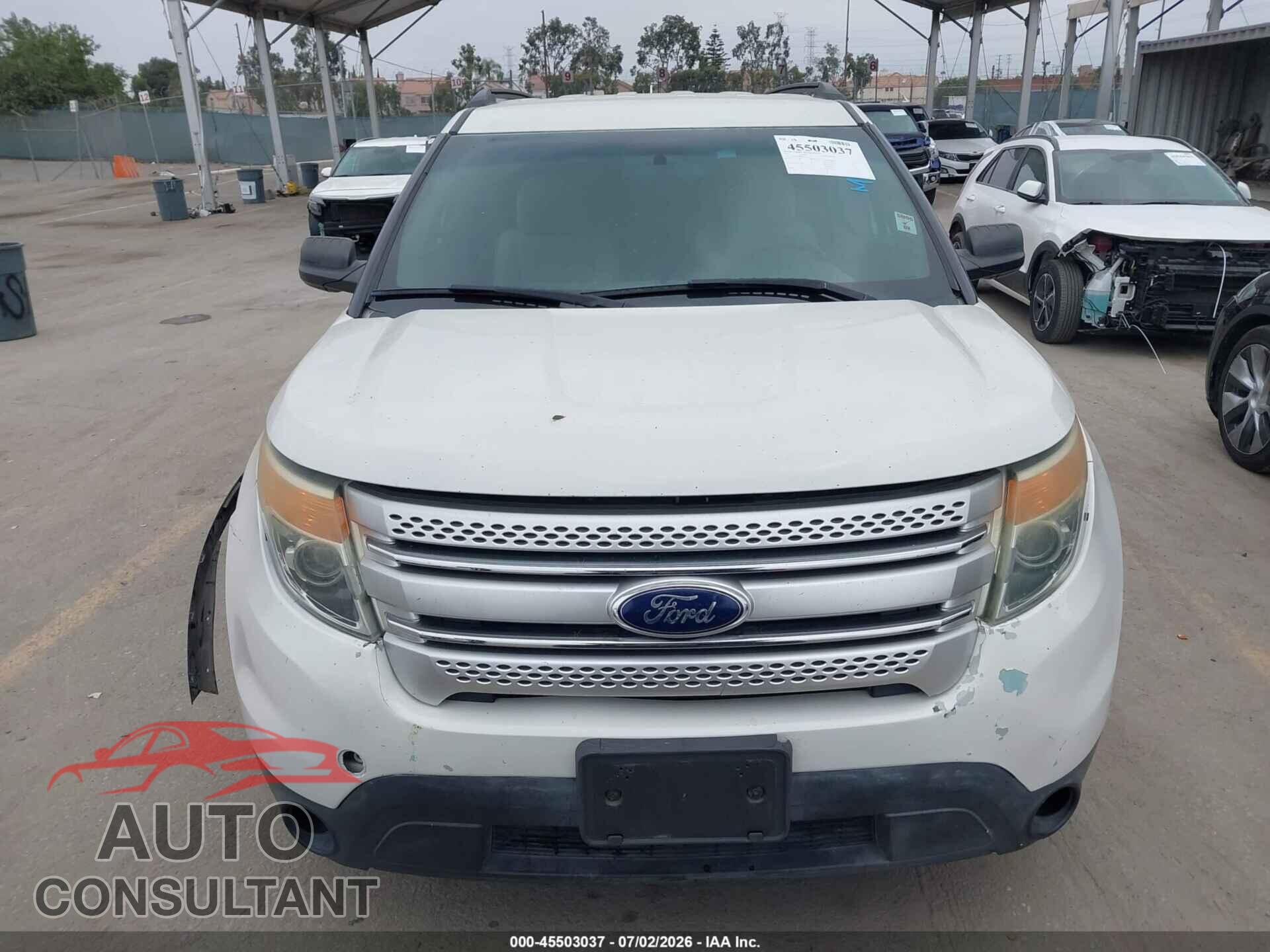 FORD EXPLORER 2012 - 1FMHK7B80CGA21575