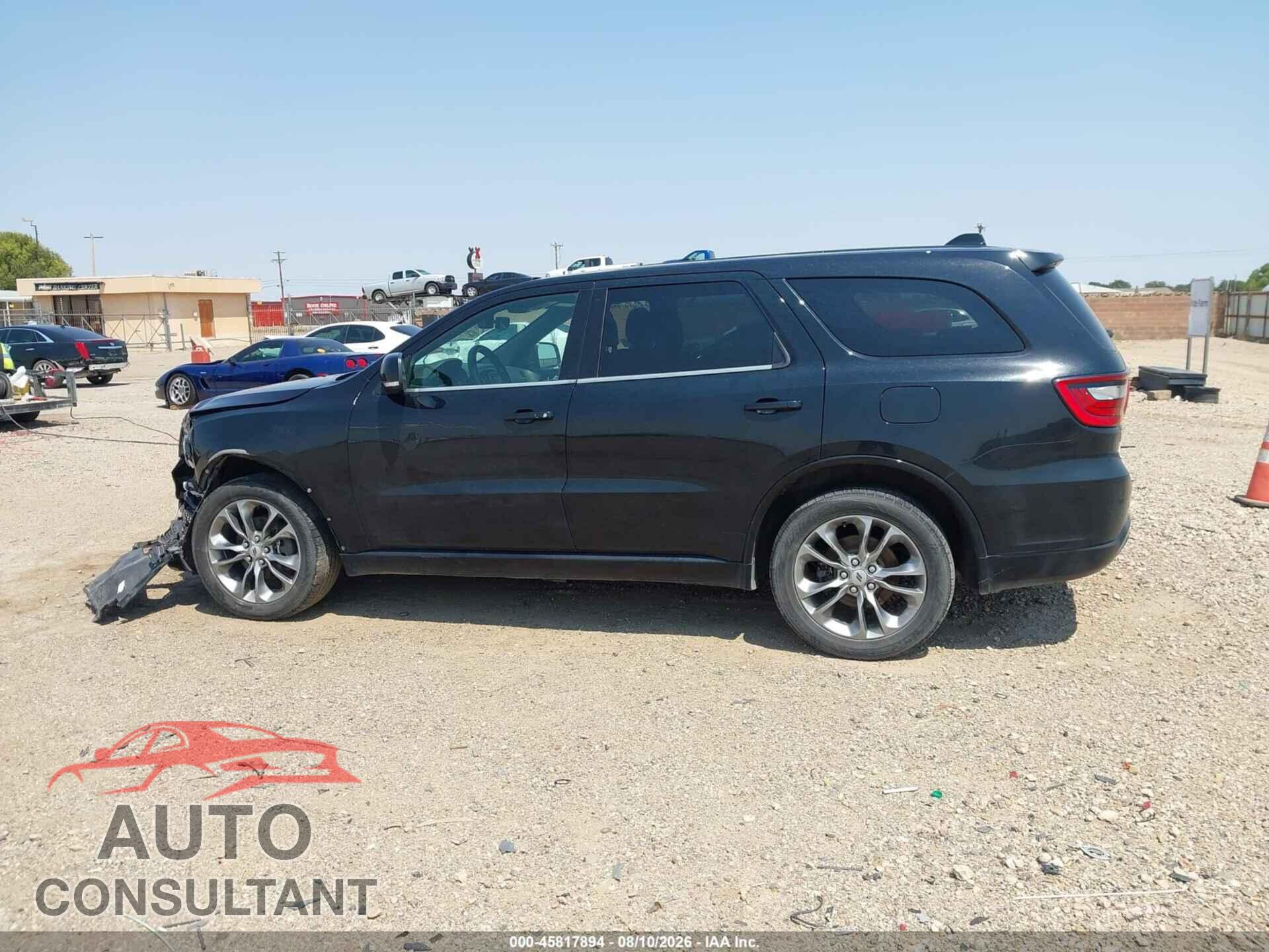 DODGE DURANGO 2019 - 1C4RDJDG0KC722112