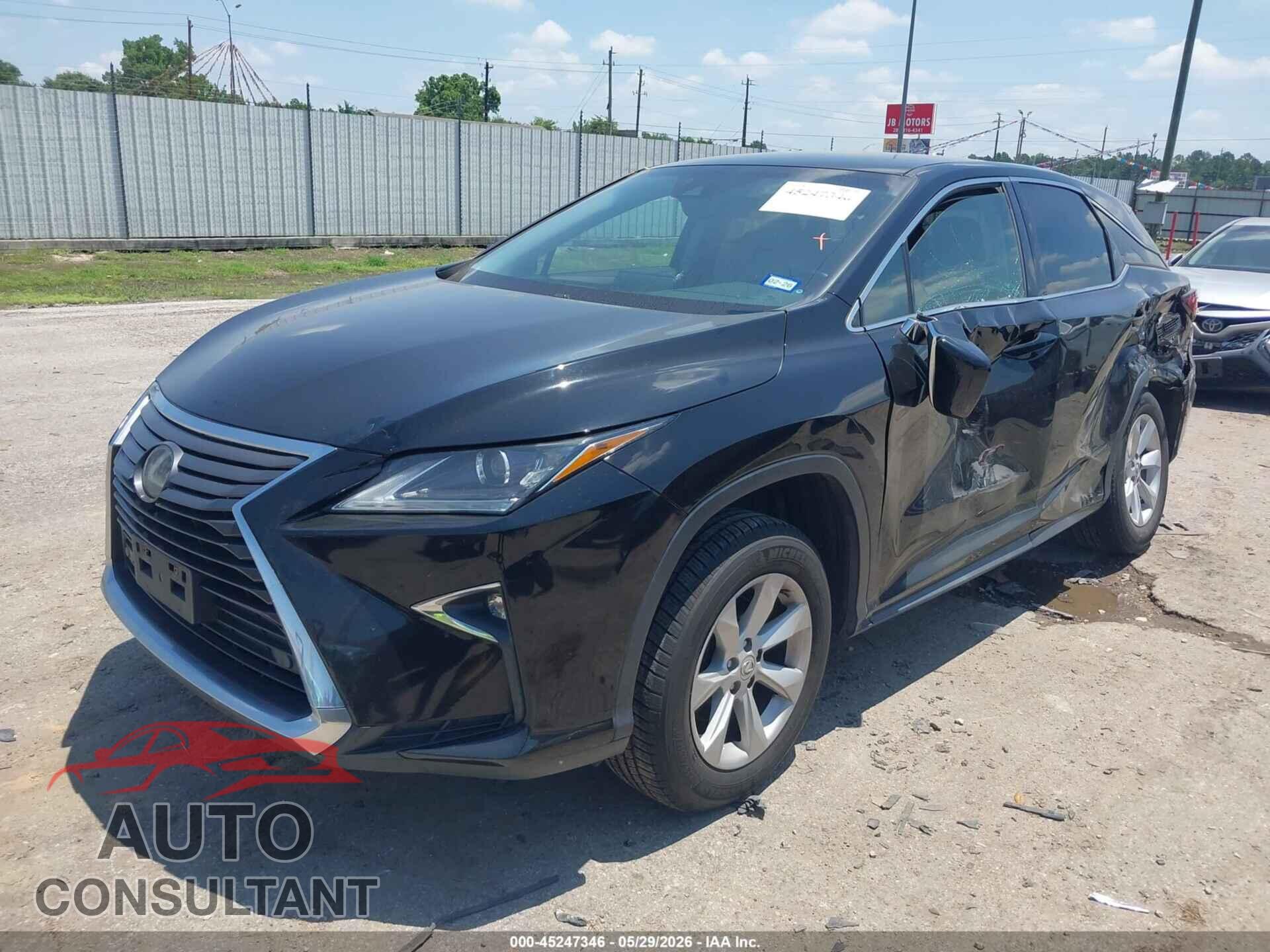 LEXUS RX 350 2017 - 2T2ZZMCA4HC076276
