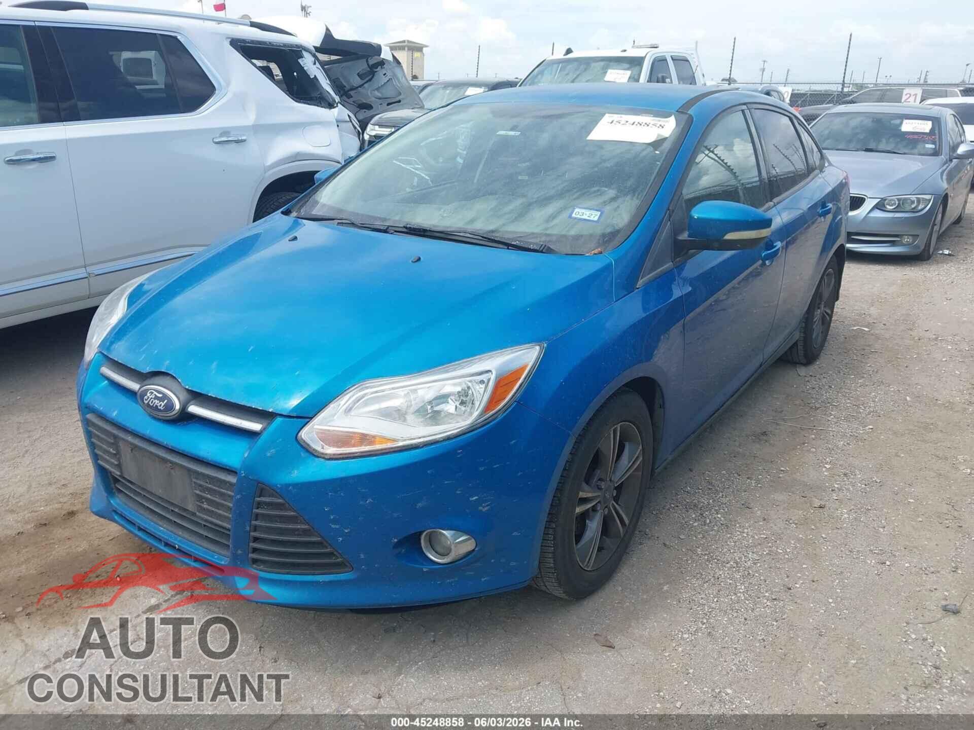 FORD FOCUS 2014 - 1FADP3F28EL299613