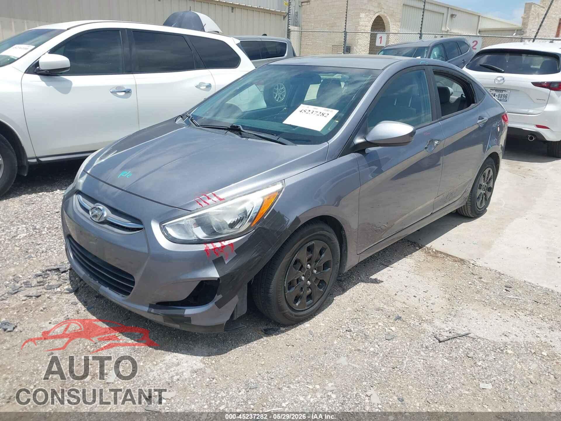 HYUNDAI ACCENT 2017 - KMHCT4AE7HU308109