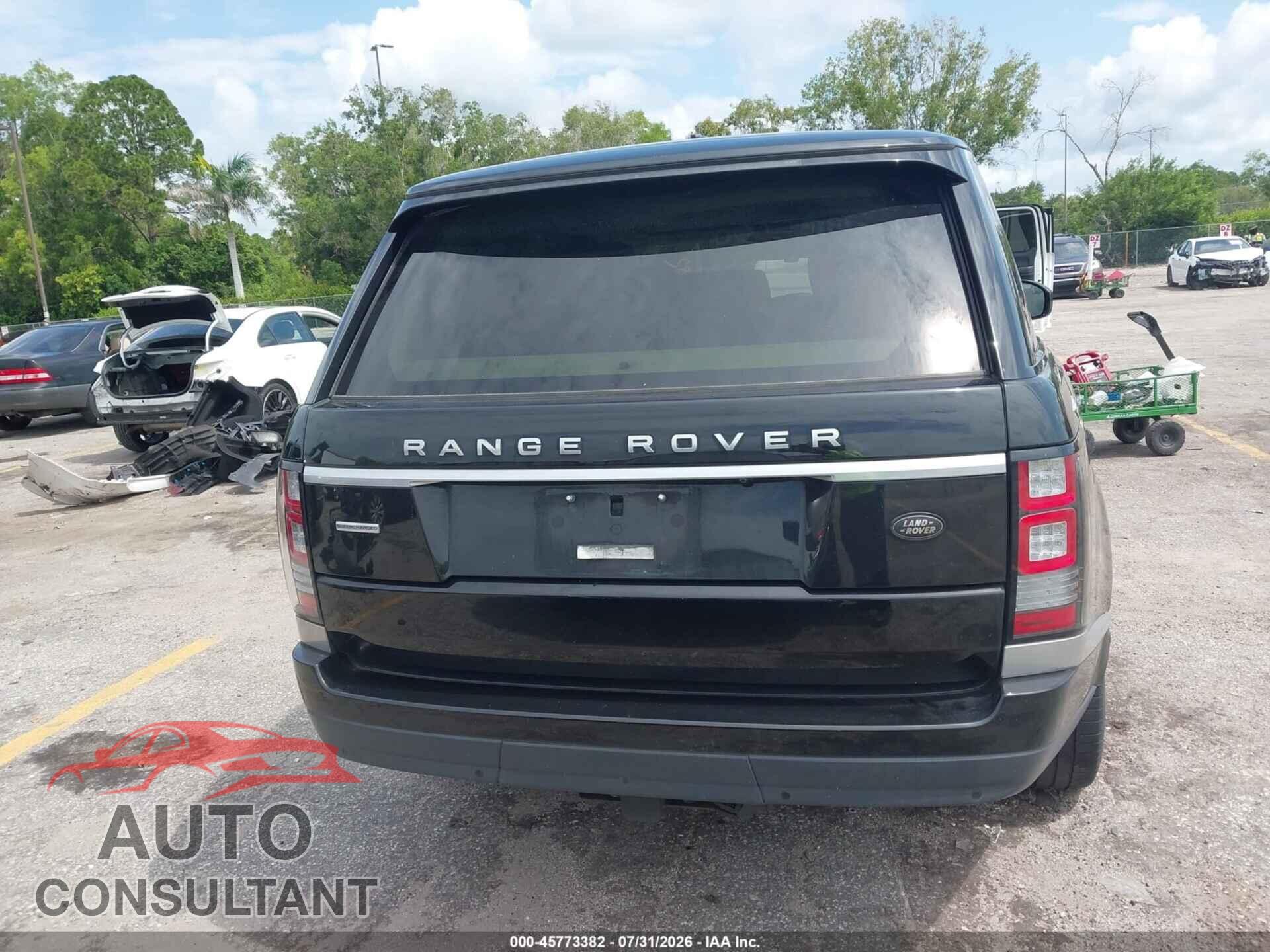 LAND ROVER RANGE ROVER 2013 - SALGS2EF7DA100882