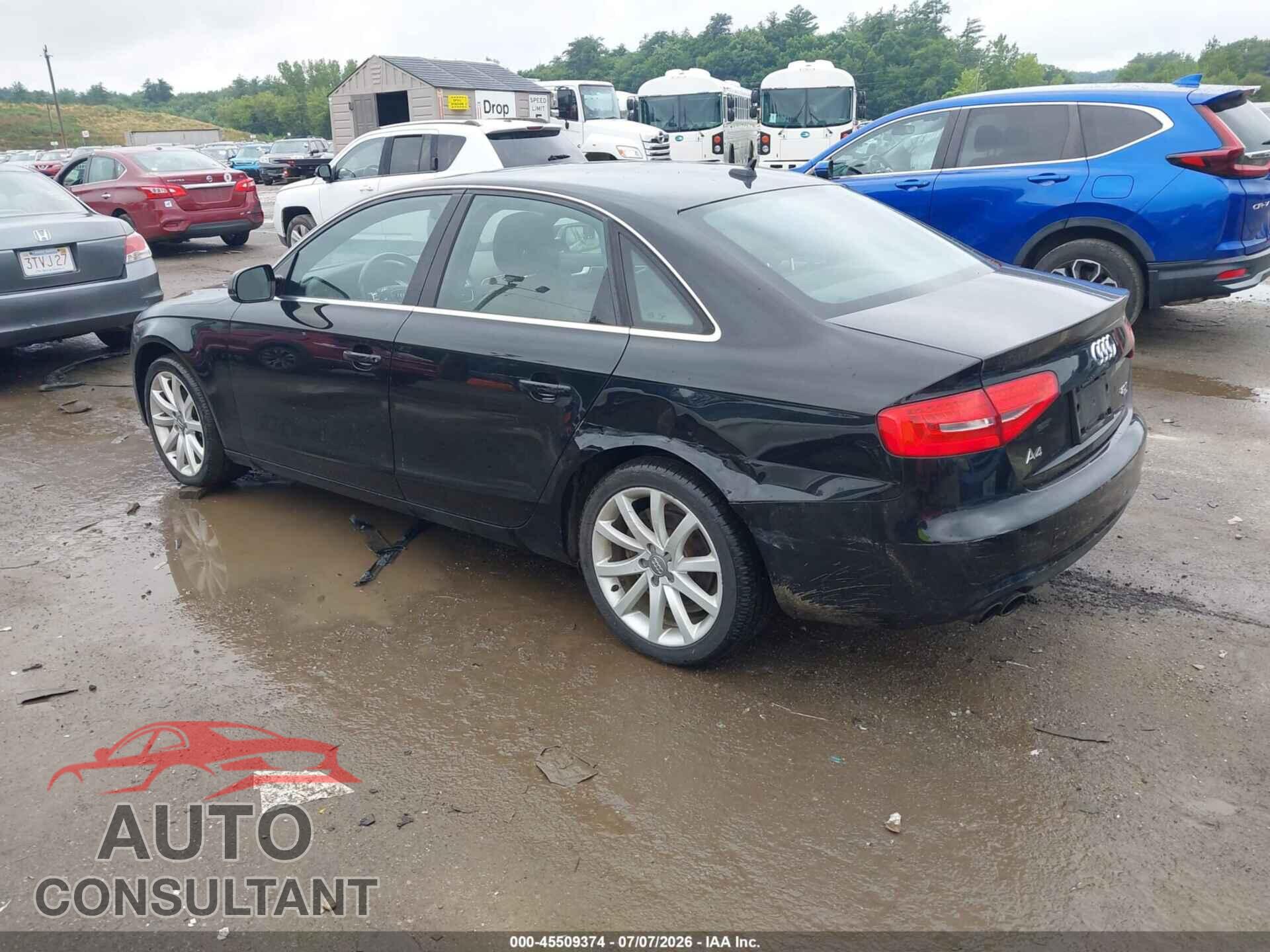 AUDI A4 2013 - WAUFFAFL3DN019907