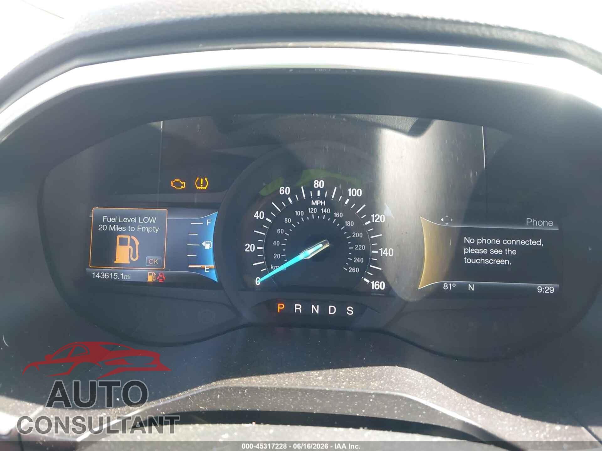FORD EDGE 2017 - 2FMPK4K81HBB72322