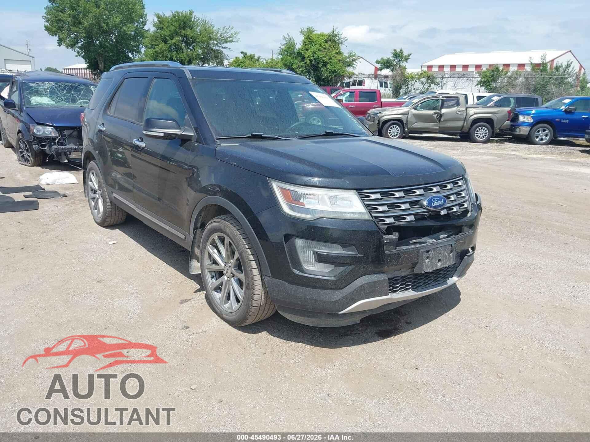 FORD EXPLORER 2017 - 1FM5K8F84HGB83655