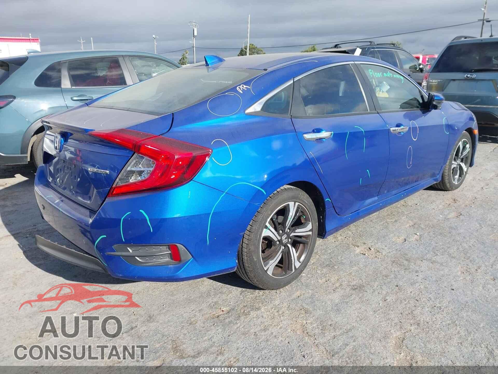 HONDA CIVIC 2016 - 2HGFC1F93GH638005