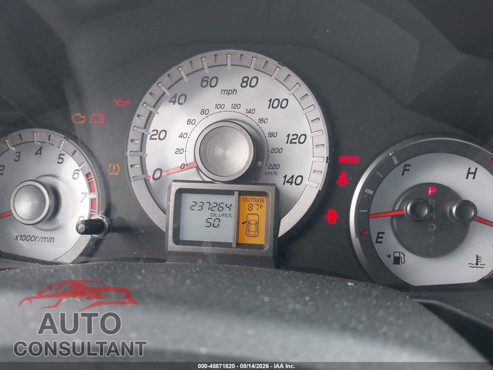 HONDA PILOT 2013 - 5FNYF3H56DB005973