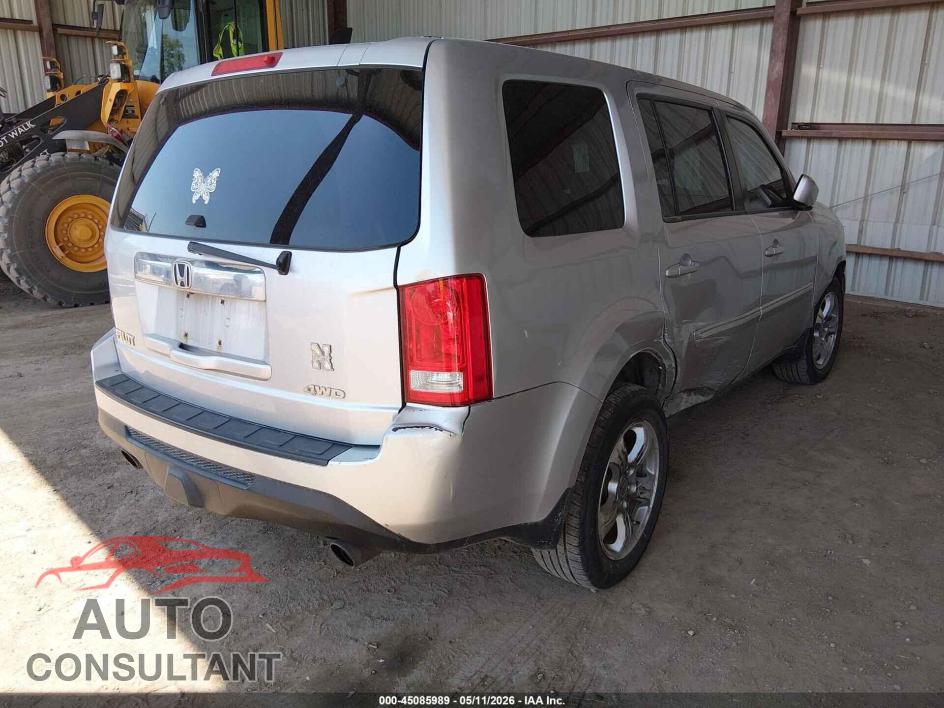 HONDA PILOT 2012 - 5FNYF4H5XCB053450