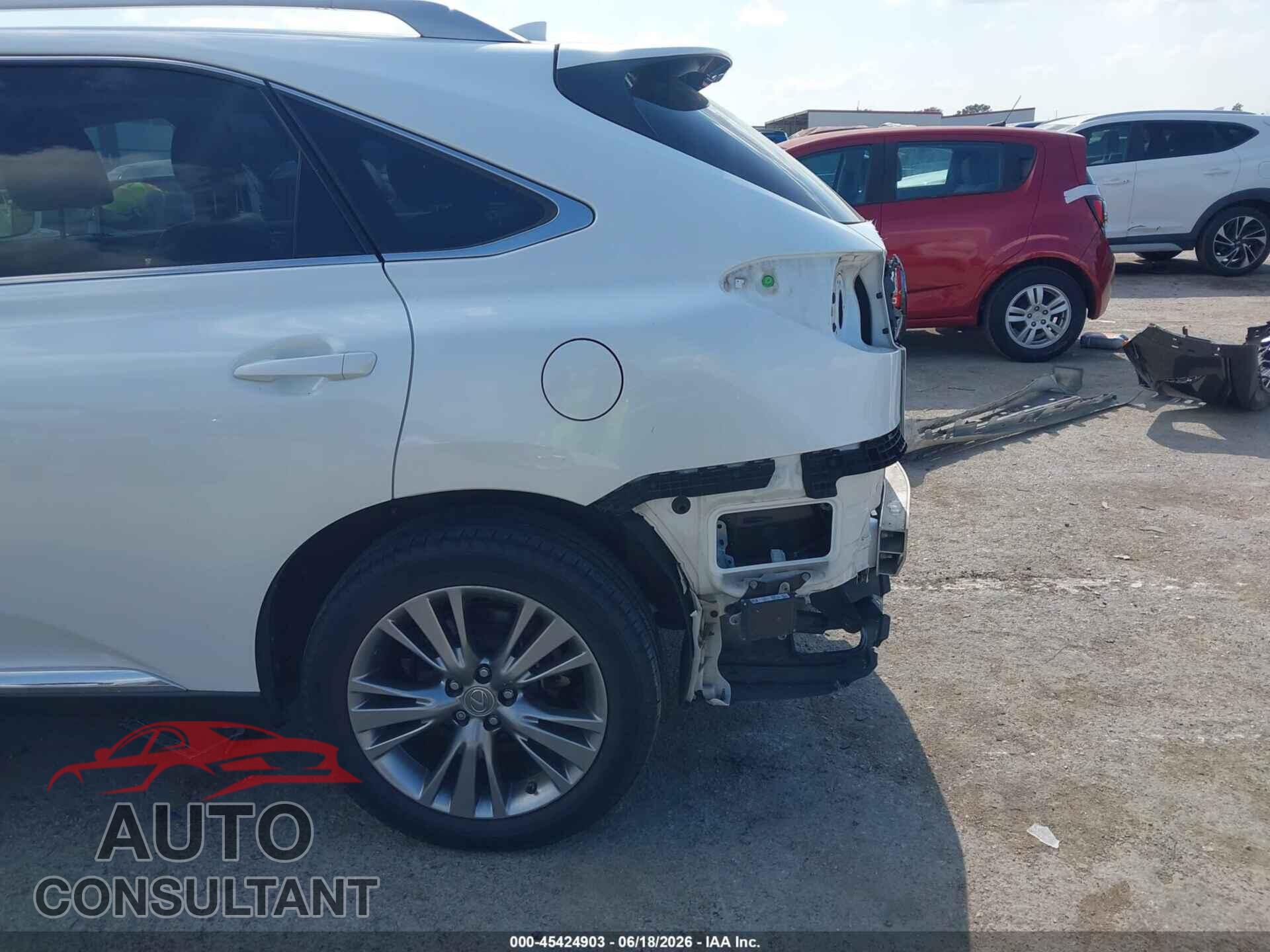 LEXUS RX 350 2014 - JTJZK1BA4E2013808