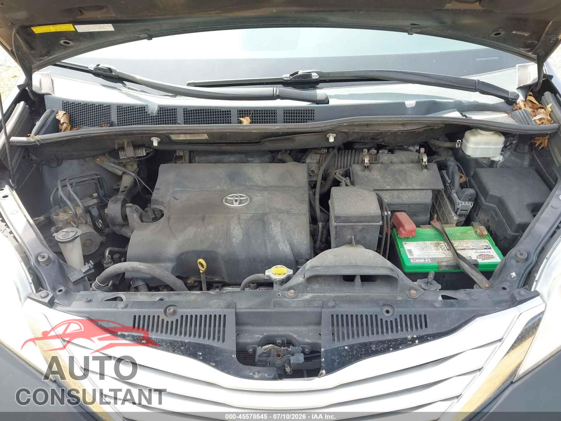 TOYOTA SIENNA 2013 - 5TDDK3DC8DS065053