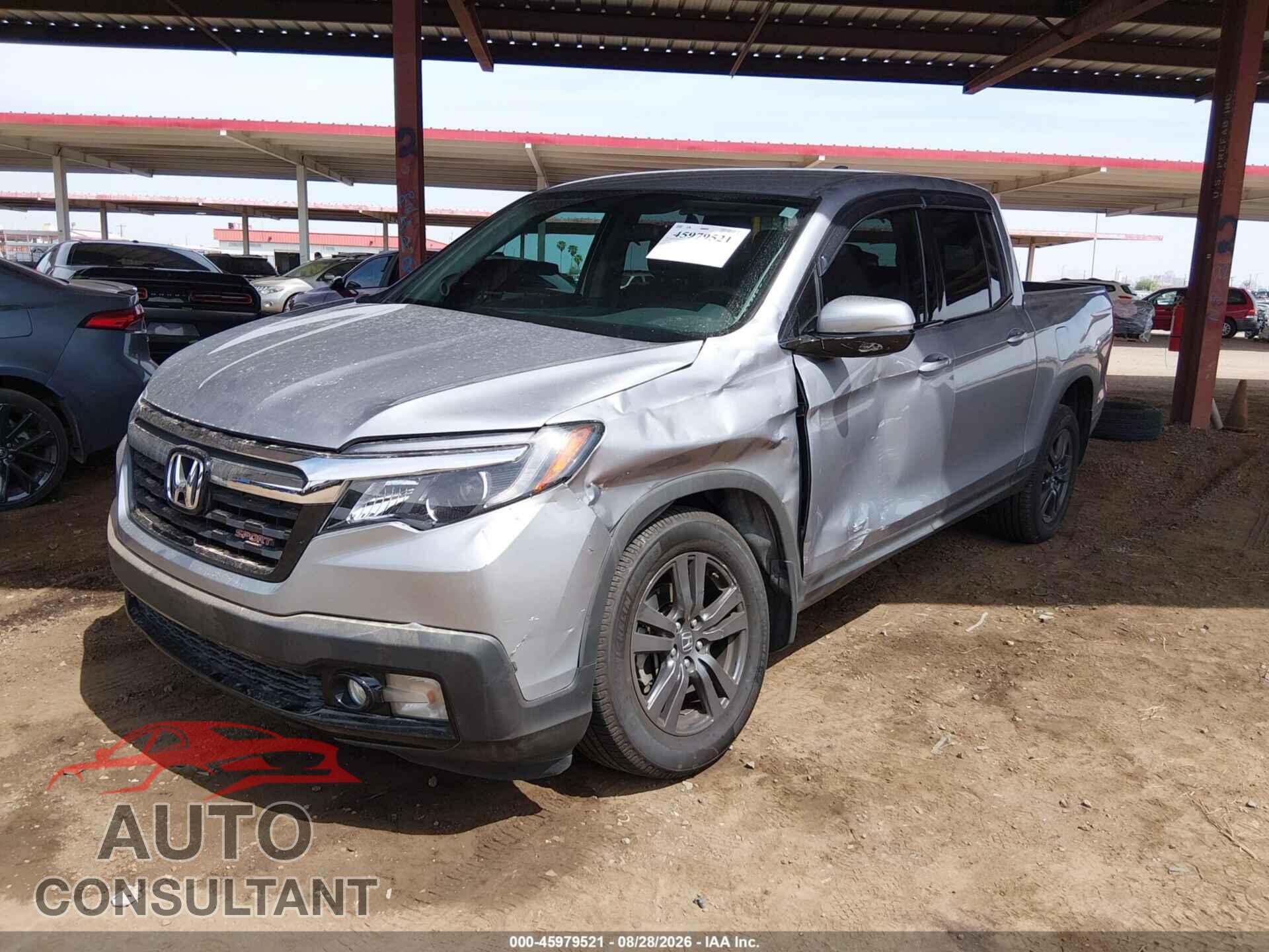 HONDA RIDGELINE 2019 - 5FPYK3F18KB041275