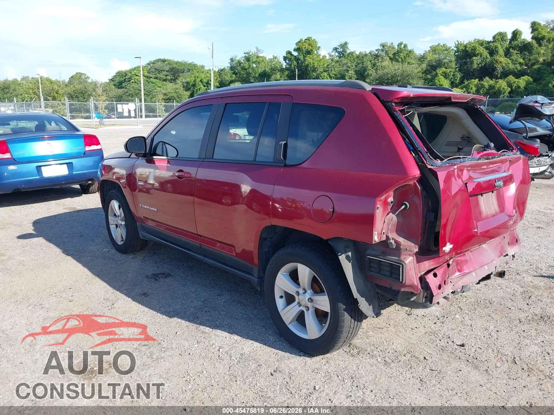 JEEP COMPASS 2017 - 1C4NJCBAXHD148171