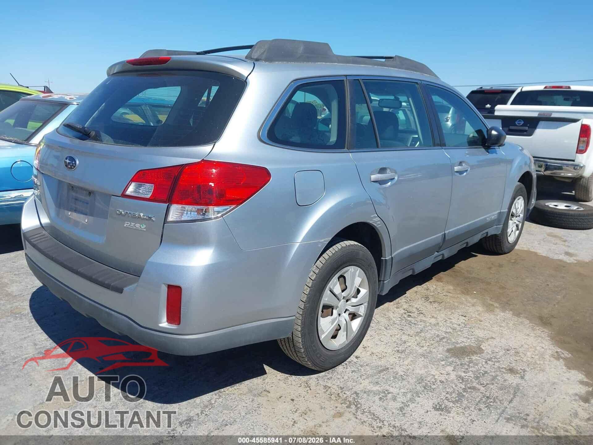 SUBARU OUTBACK 2014 - 4S4BRBAC4E3219094