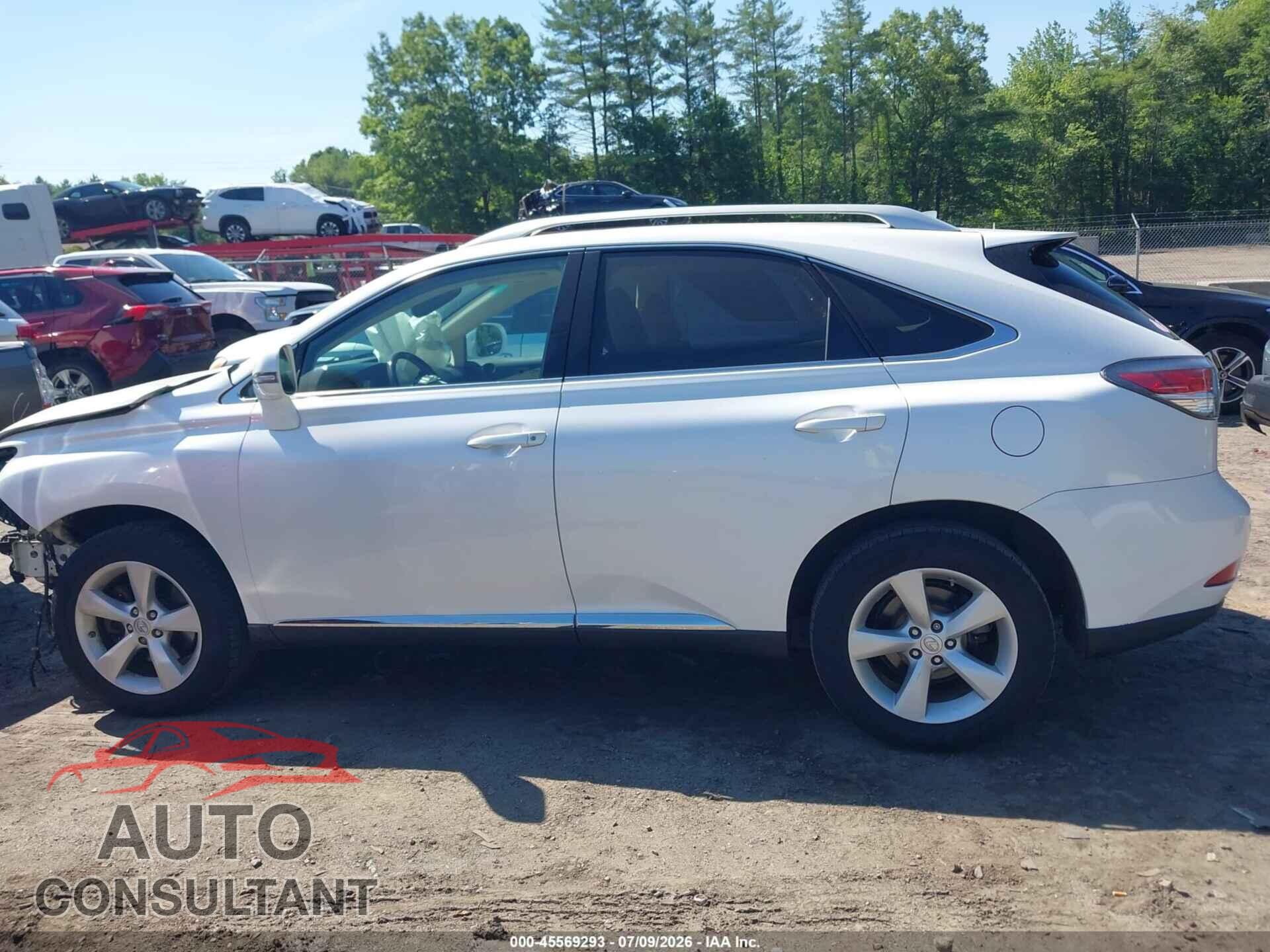 LEXUS RX 350 2015 - 2T2BK1BA2FC297782