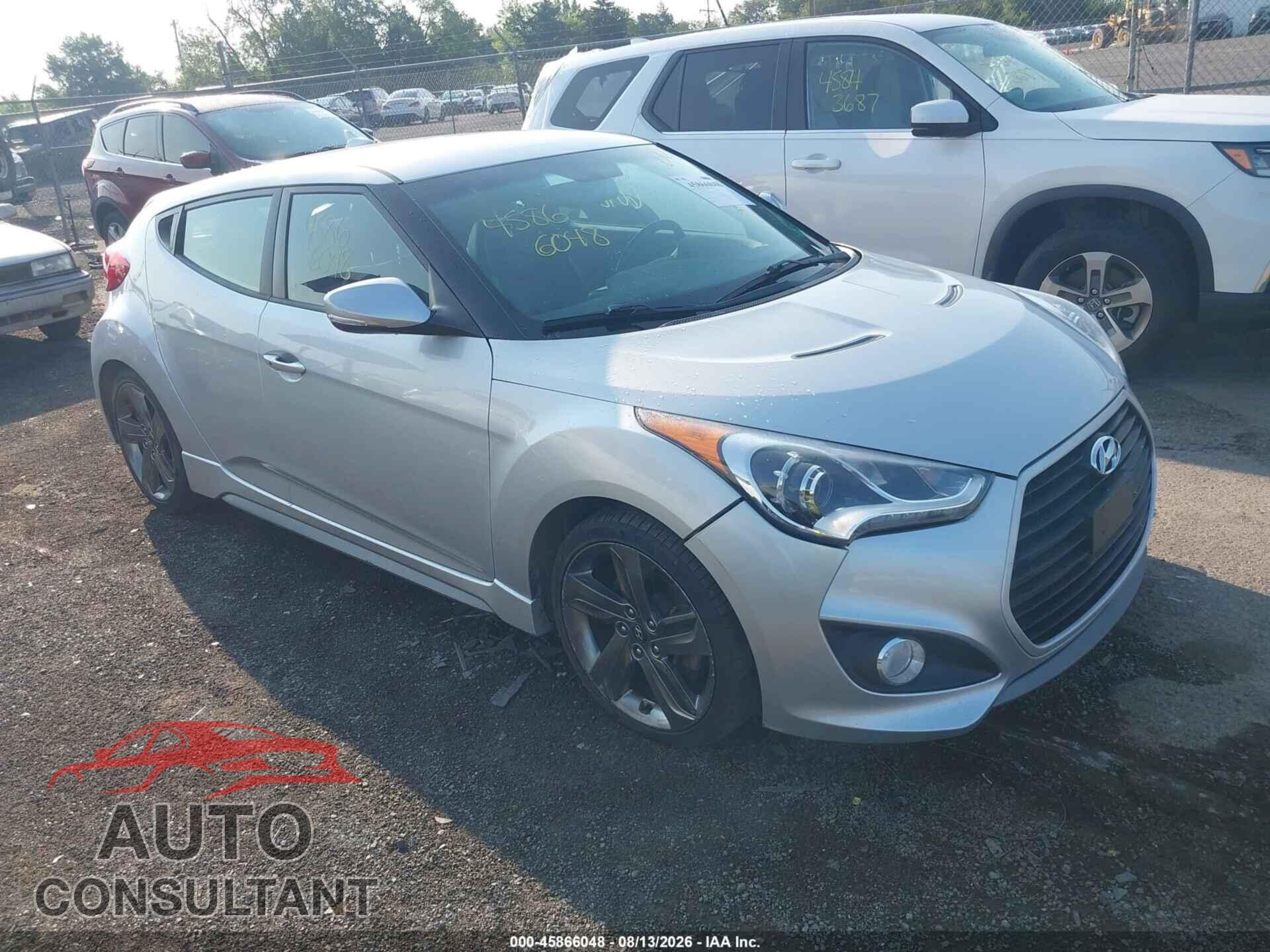 HYUNDAI VELOSTER 2014 - KMHTC6AE2EU204604
