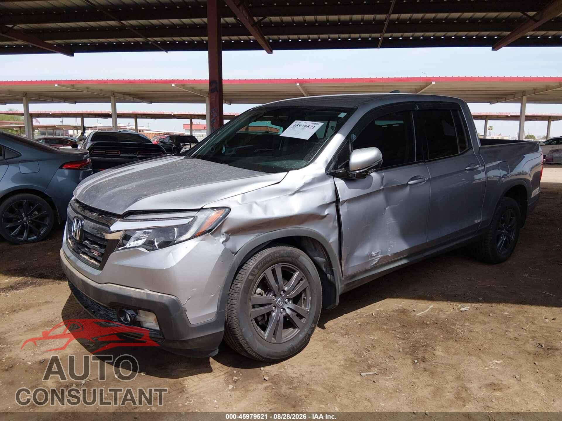 HONDA RIDGELINE 2019 - 5FPYK3F18KB041275