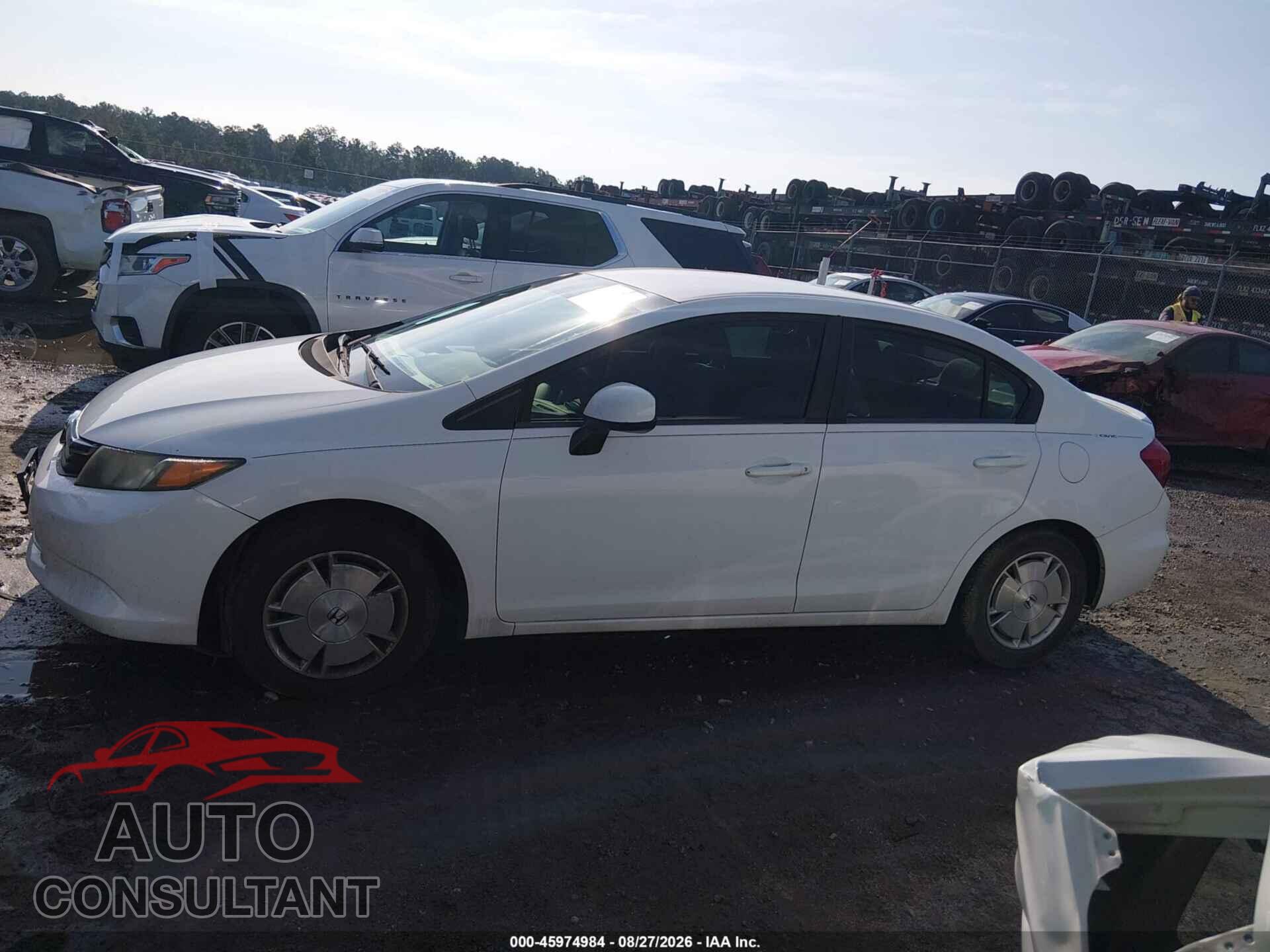 HONDA CIVIC 2012 - 2HGFB2F61CH548845
