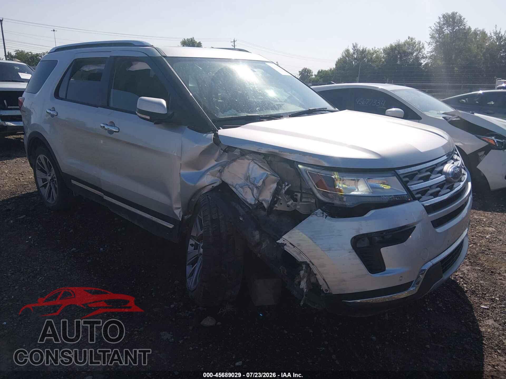 FORD EXPLORER 2018 - 1FM5K8F82JGB66925
