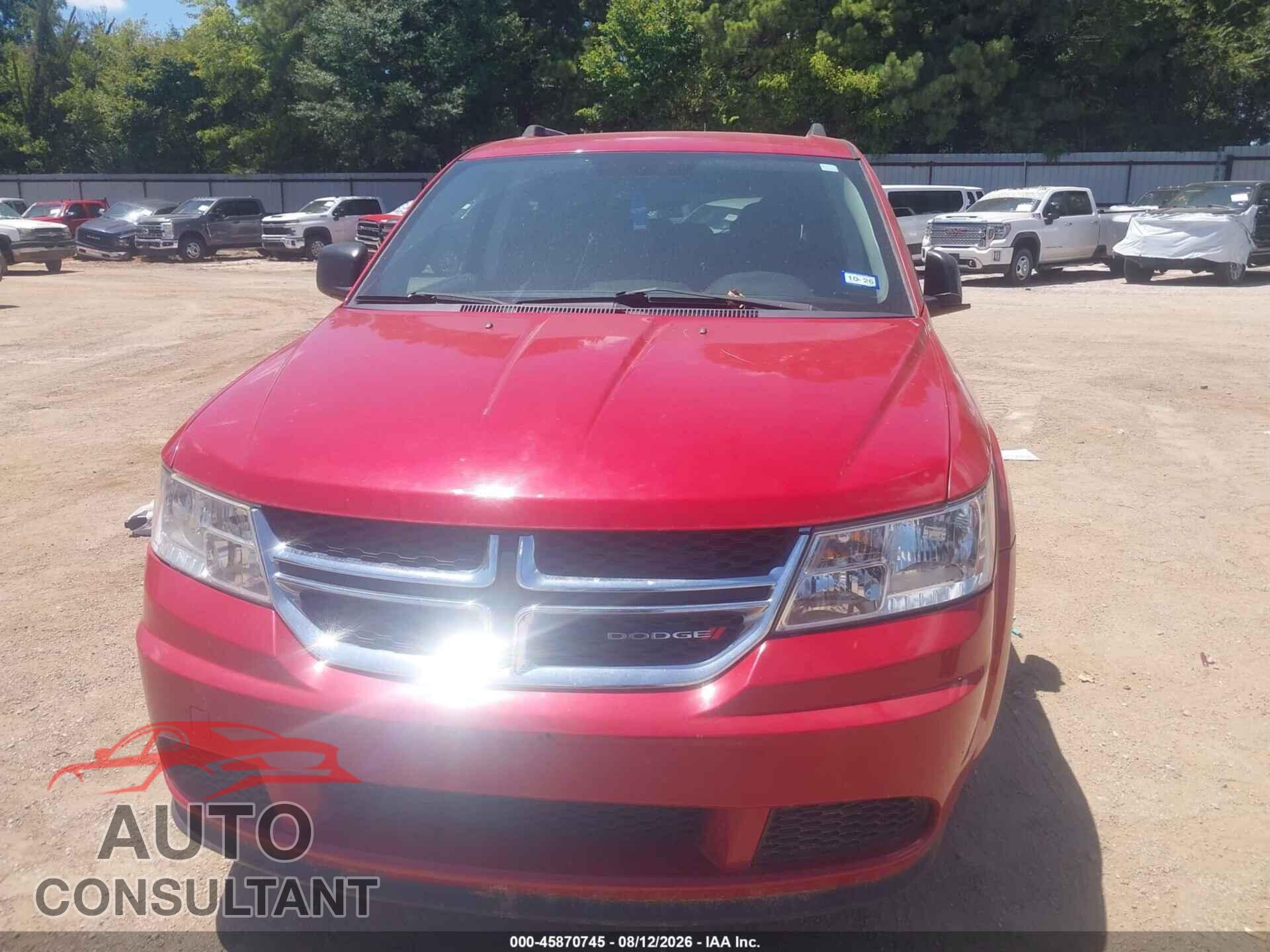 DODGE JOURNEY 2017 - 3C4PDCAB8HT659334