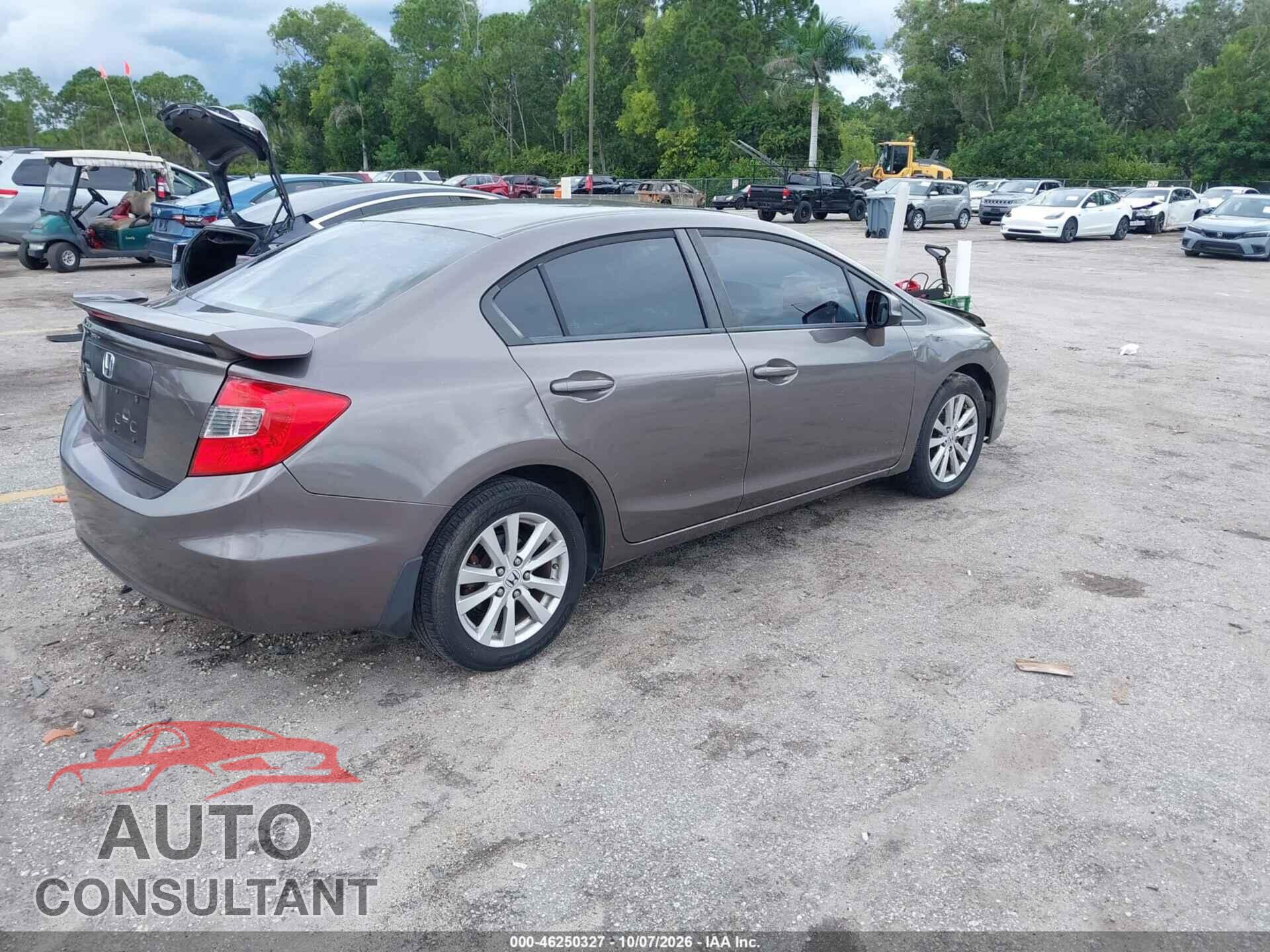 HONDA CIVIC 2012 - 2HGFB2F82CH534986