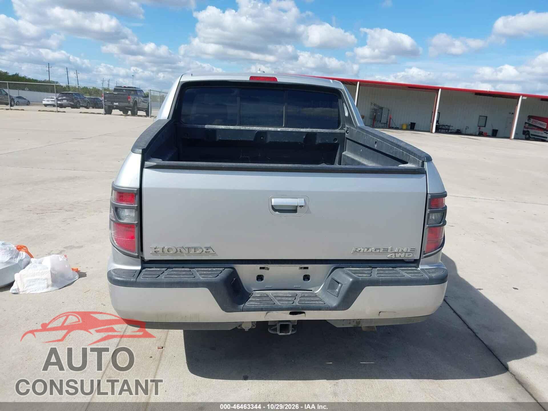 HONDA RIDGELINE 2013 - 5FPYK1F54DB008431