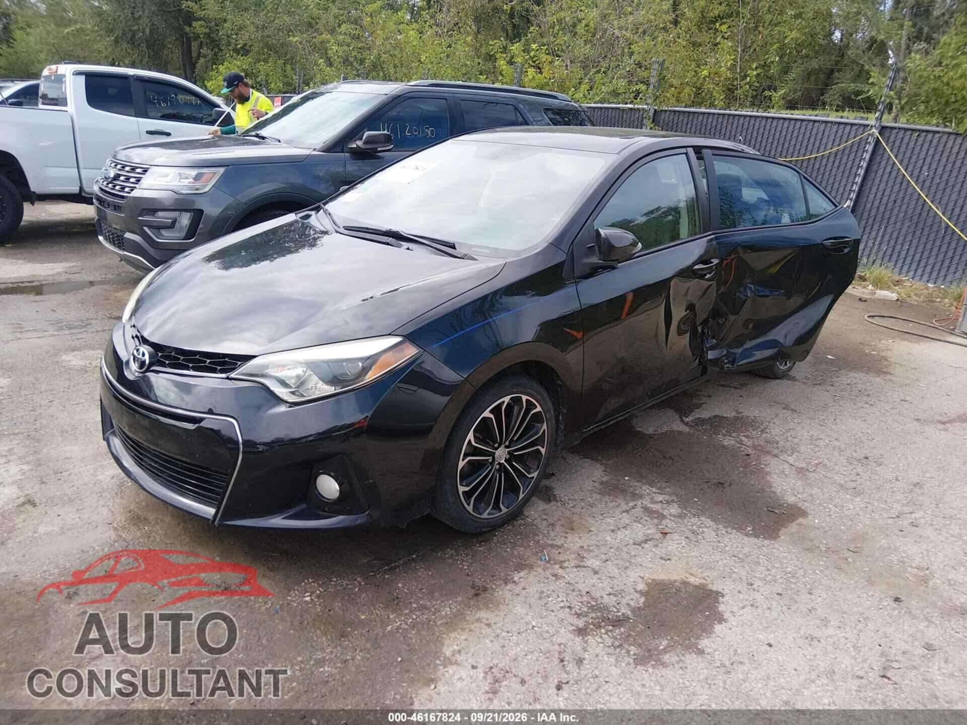 TOYOTA COROLLA 2015 - 5YFBURHE9FP340246