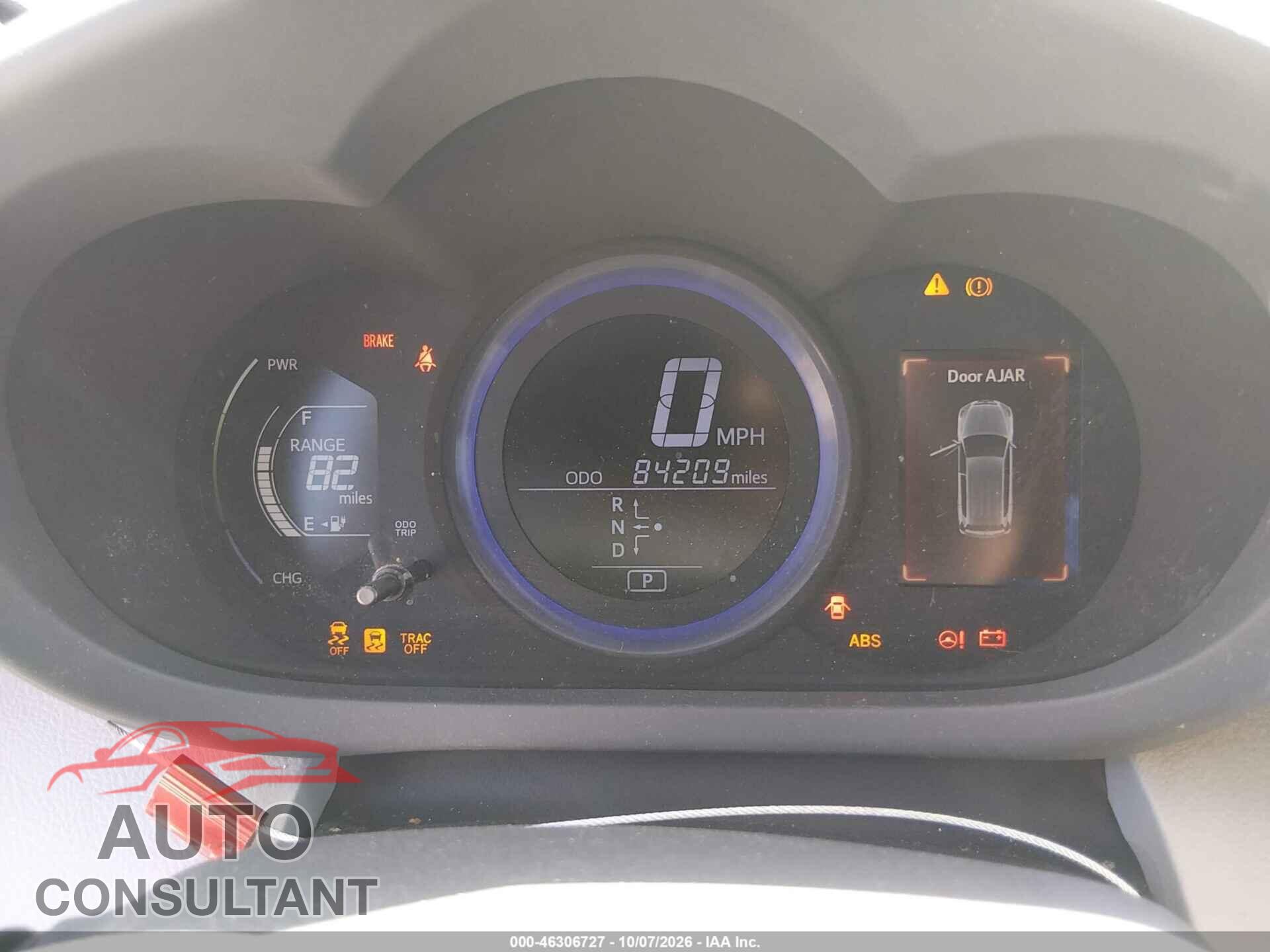 TOYOTA RAV4 EV 2012 - 2T3YL4DV2CW001237