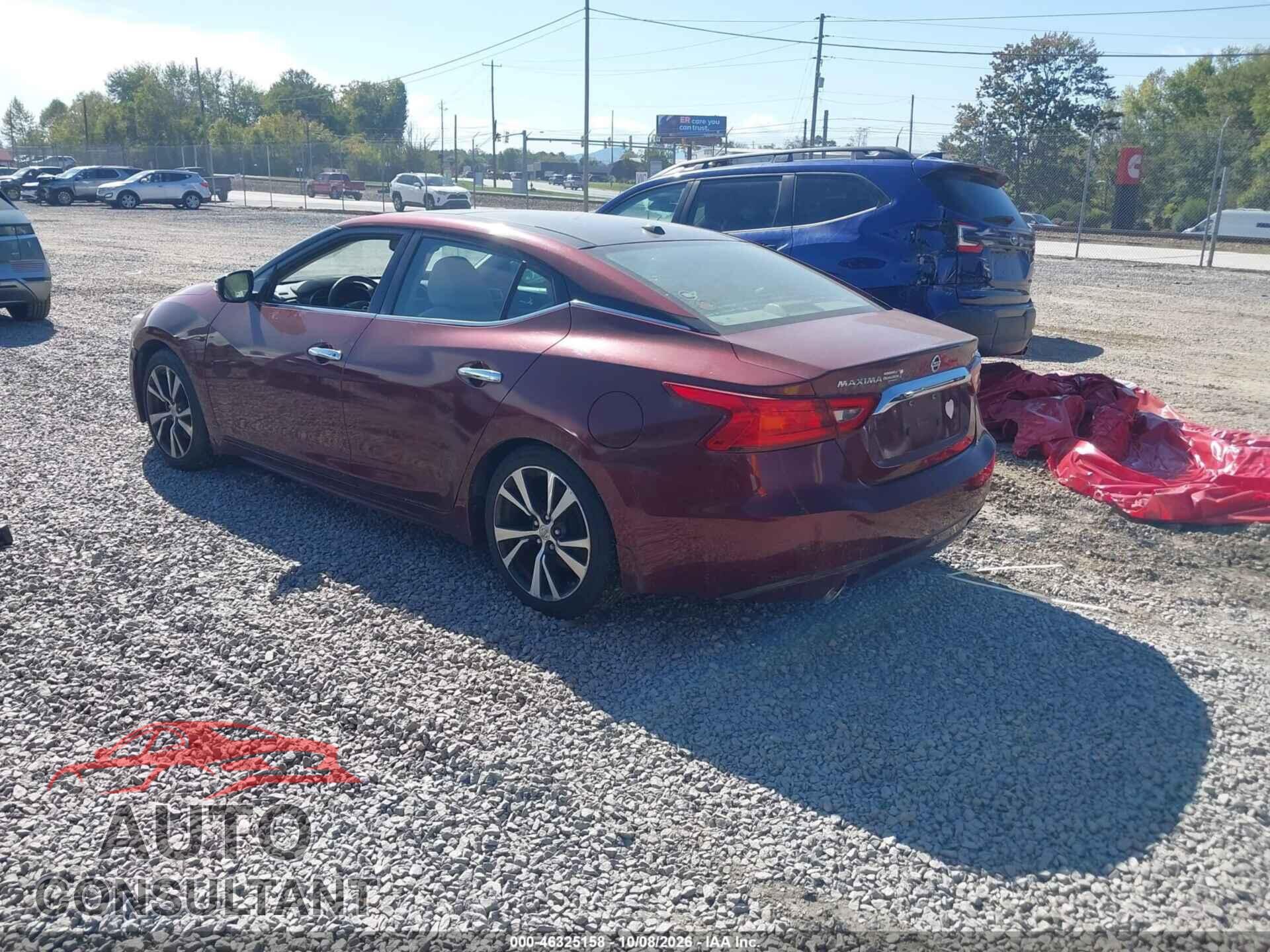 NISSAN MAXIMA 2017 - 1N4AA6AP1HC375945