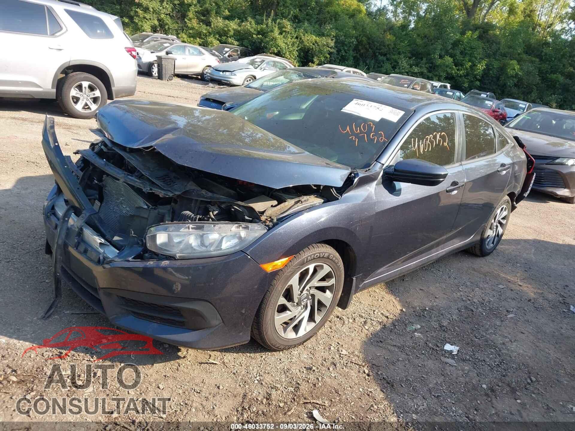 HONDA CIVIC 2017 - 19XFC2F74HE059475