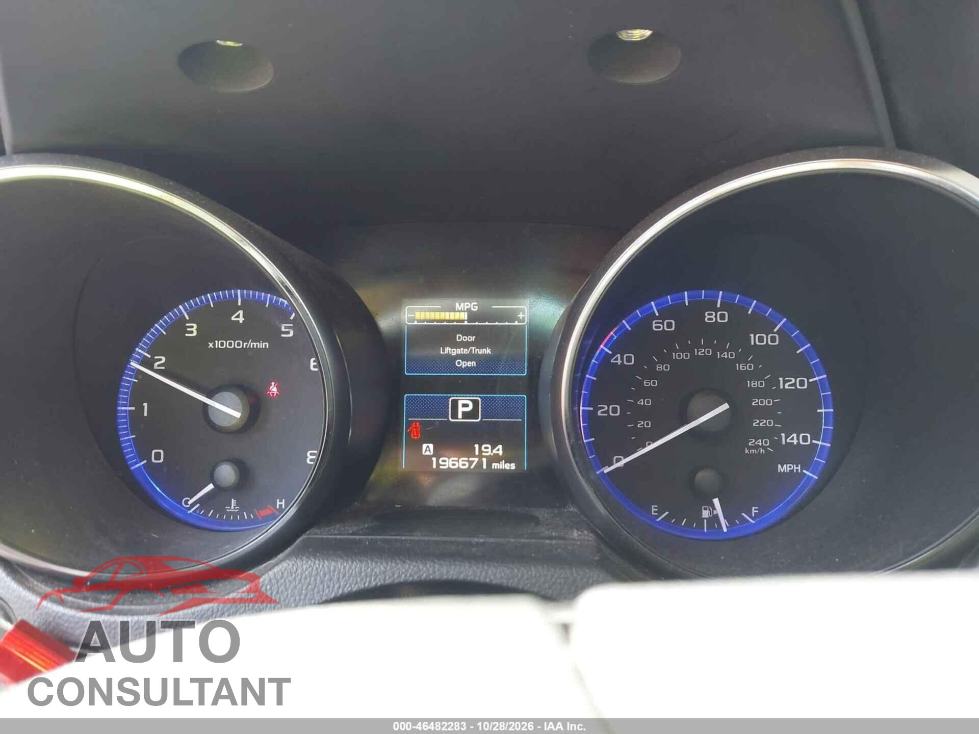 SUBARU OUTBACK 2015 - 4S4BSAEC2F3339471