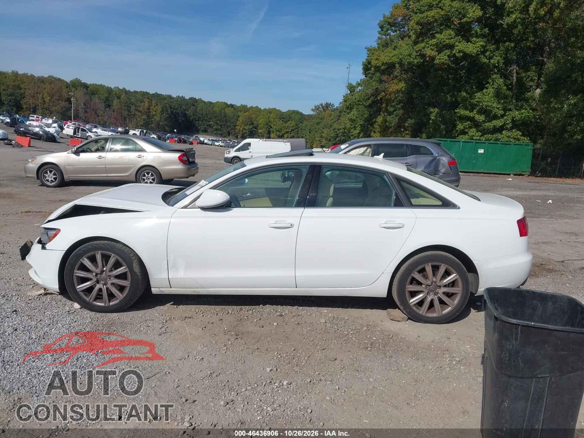 AUDI A6 2013 - WAUDFAFC4DN046136
