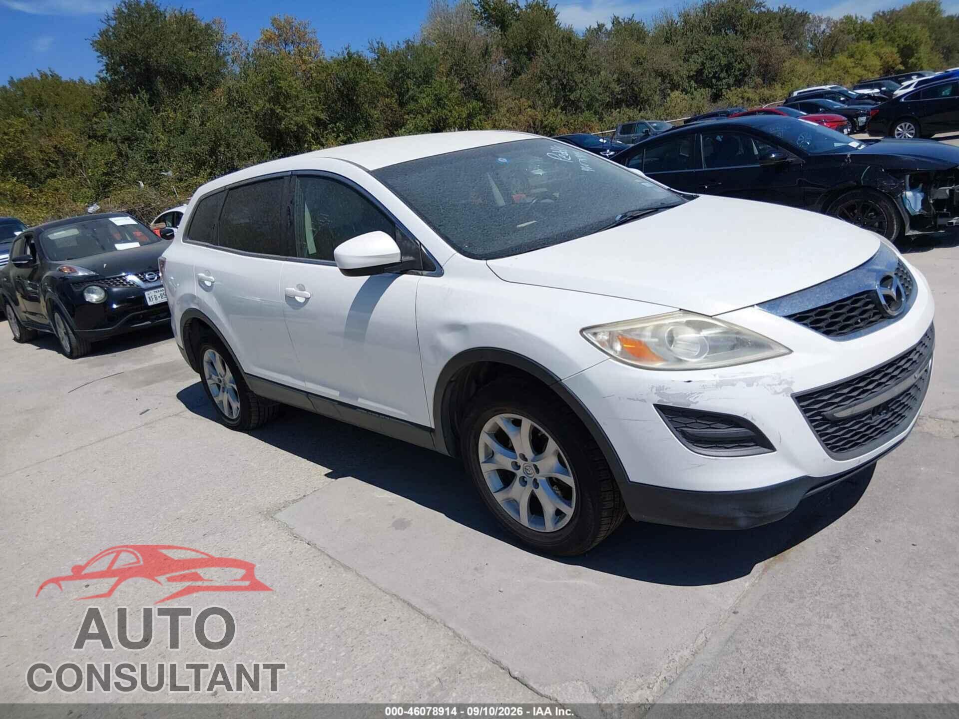 MAZDA CX-9 2012 - JM3TB2CV0C0343087