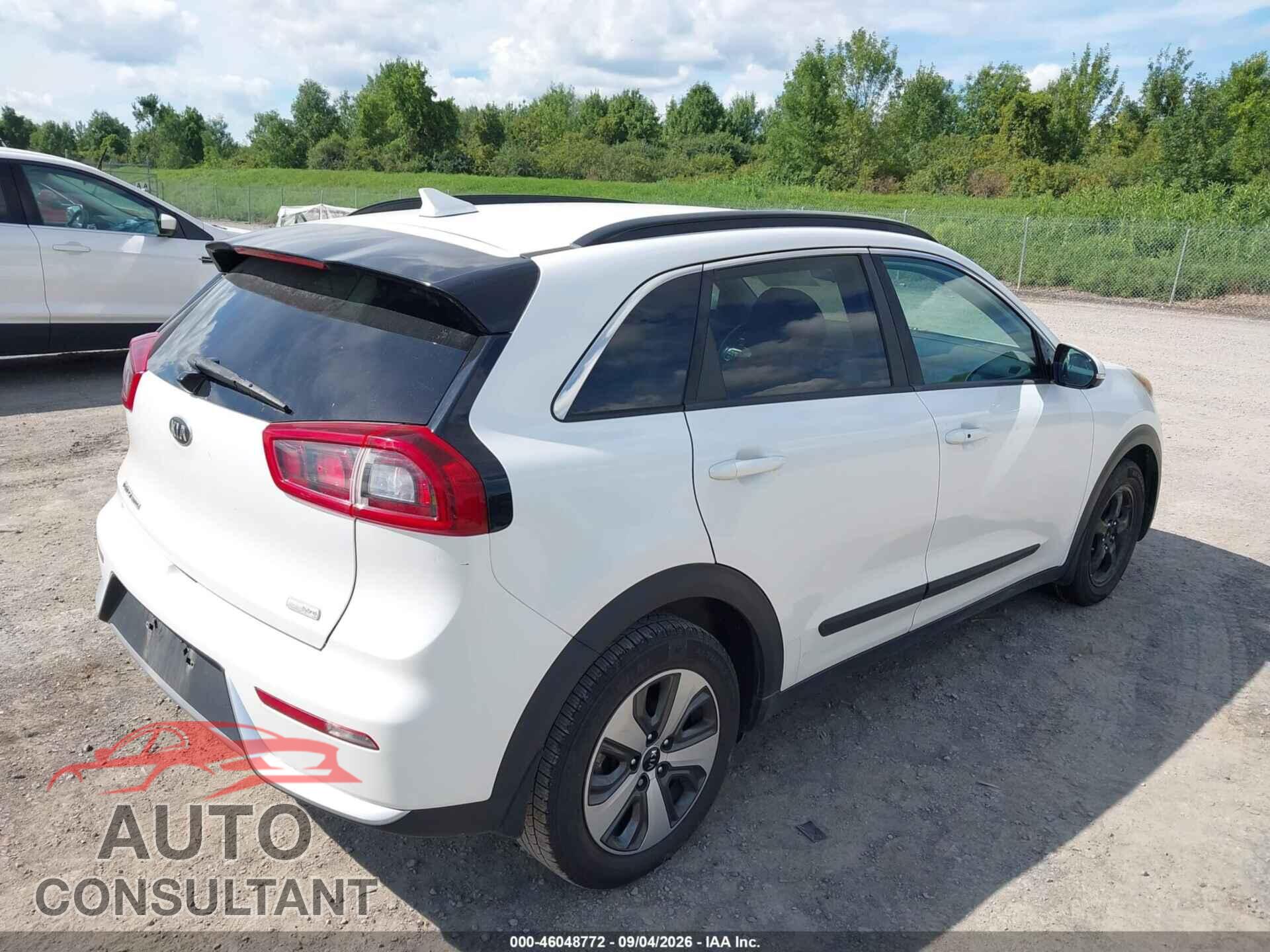 KIA NIRO 2017 - KNDCC3LC0H5076313