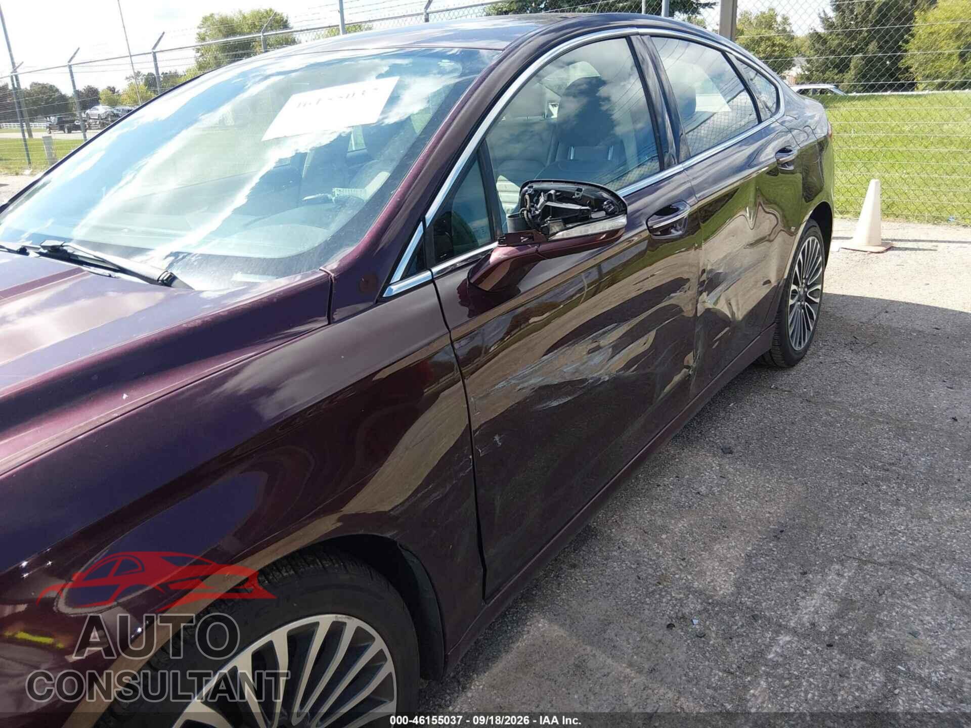 FORD FUSION 2017 - 3FA6P0H96HR412711