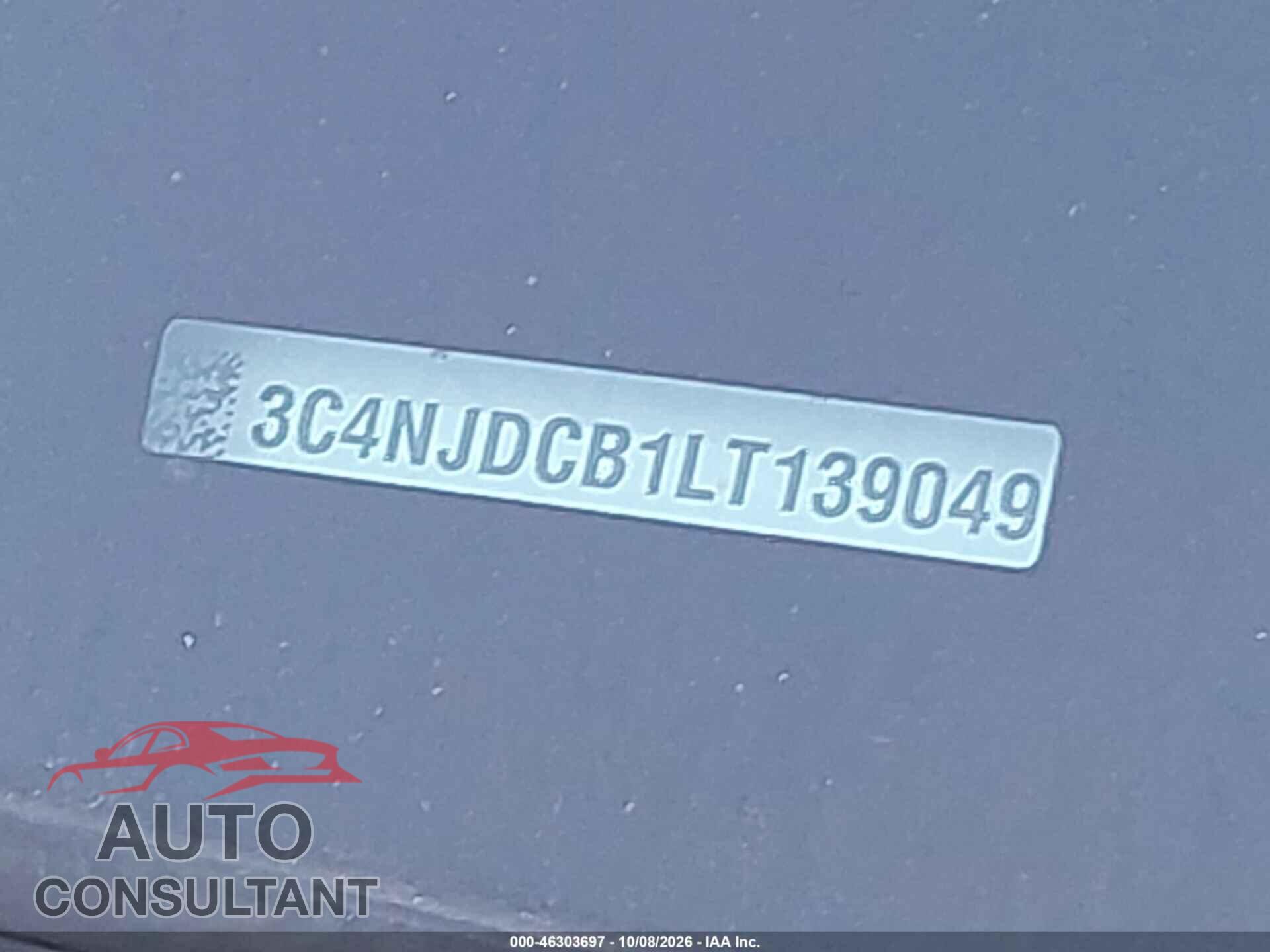 JEEP COMPASS 2020 - 3C4NJDCB1LT139049