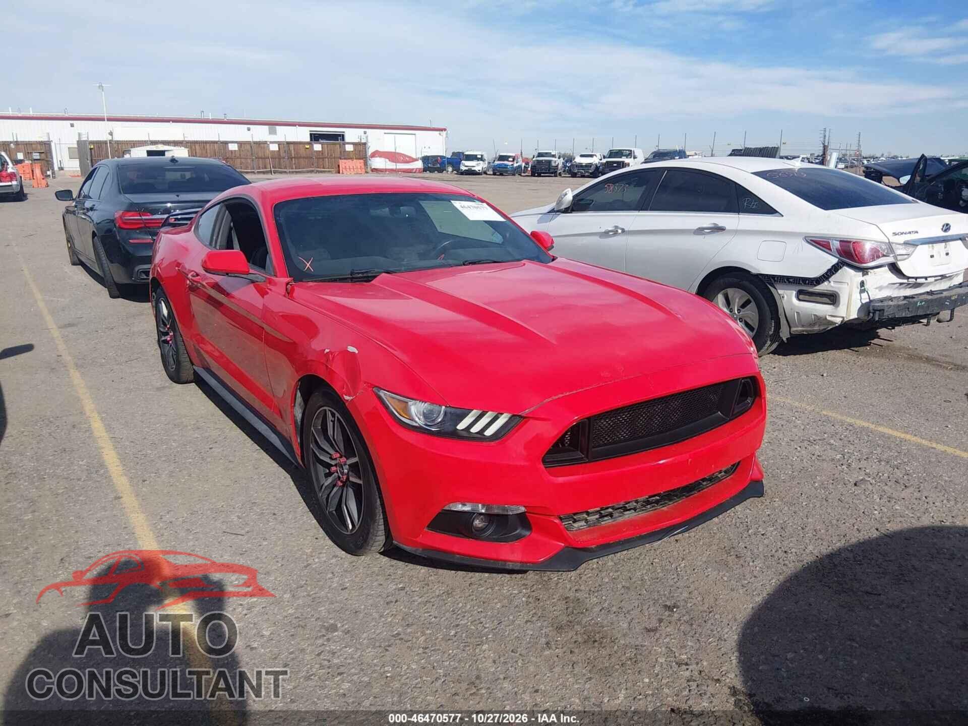 FORD MUSTANG 2017 - 1FA6P8TH4H5266275