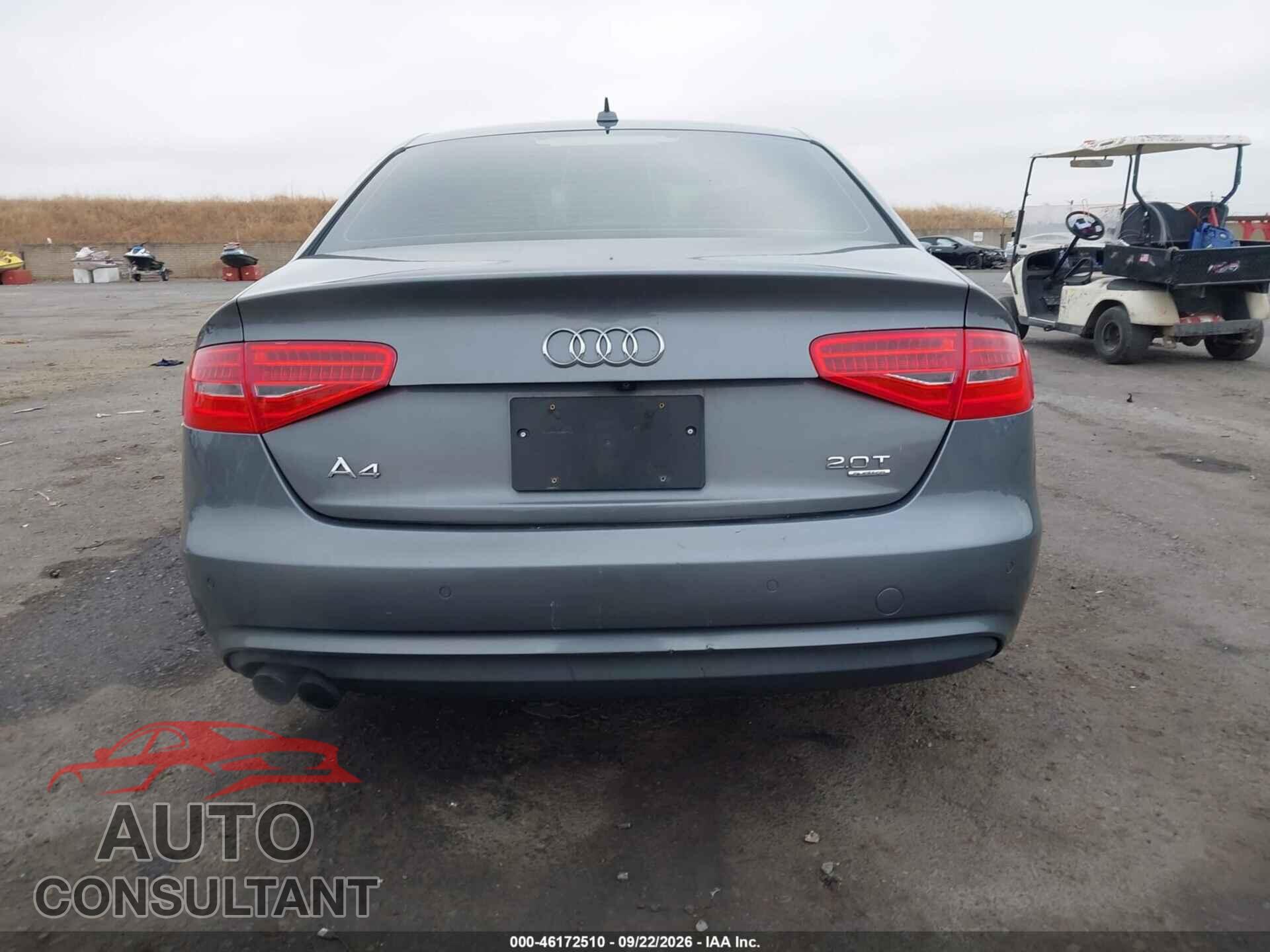 AUDI A4 2013 - WAUFFAFL4DN035193