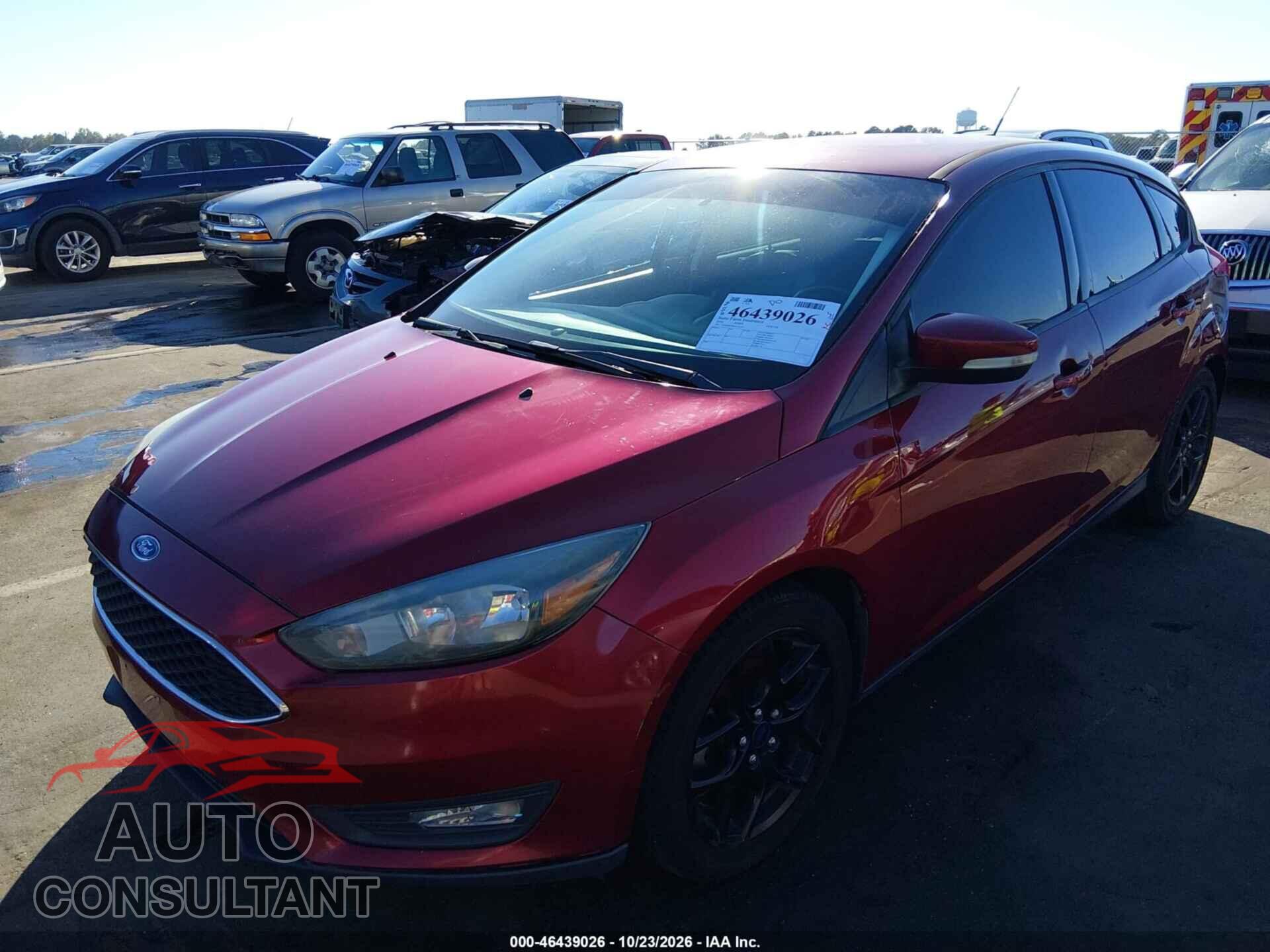 FORD FOCUS 2016 - 1FADP3K29GL311423