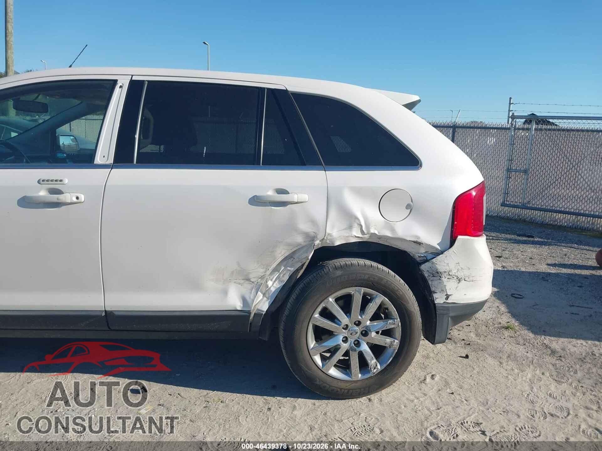 FORD EDGE 2012 - 2FMDK3KC6CBA67186